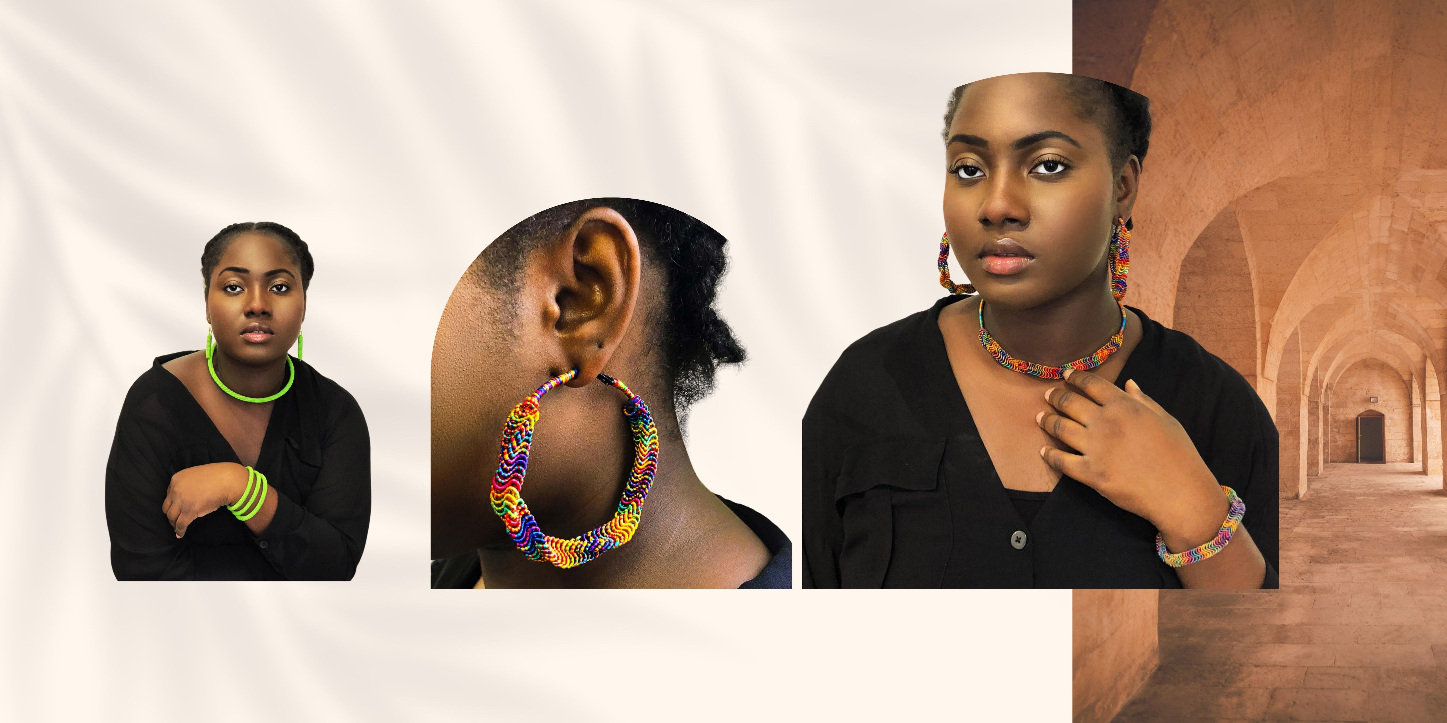 COLLIER FILS DE SOIE