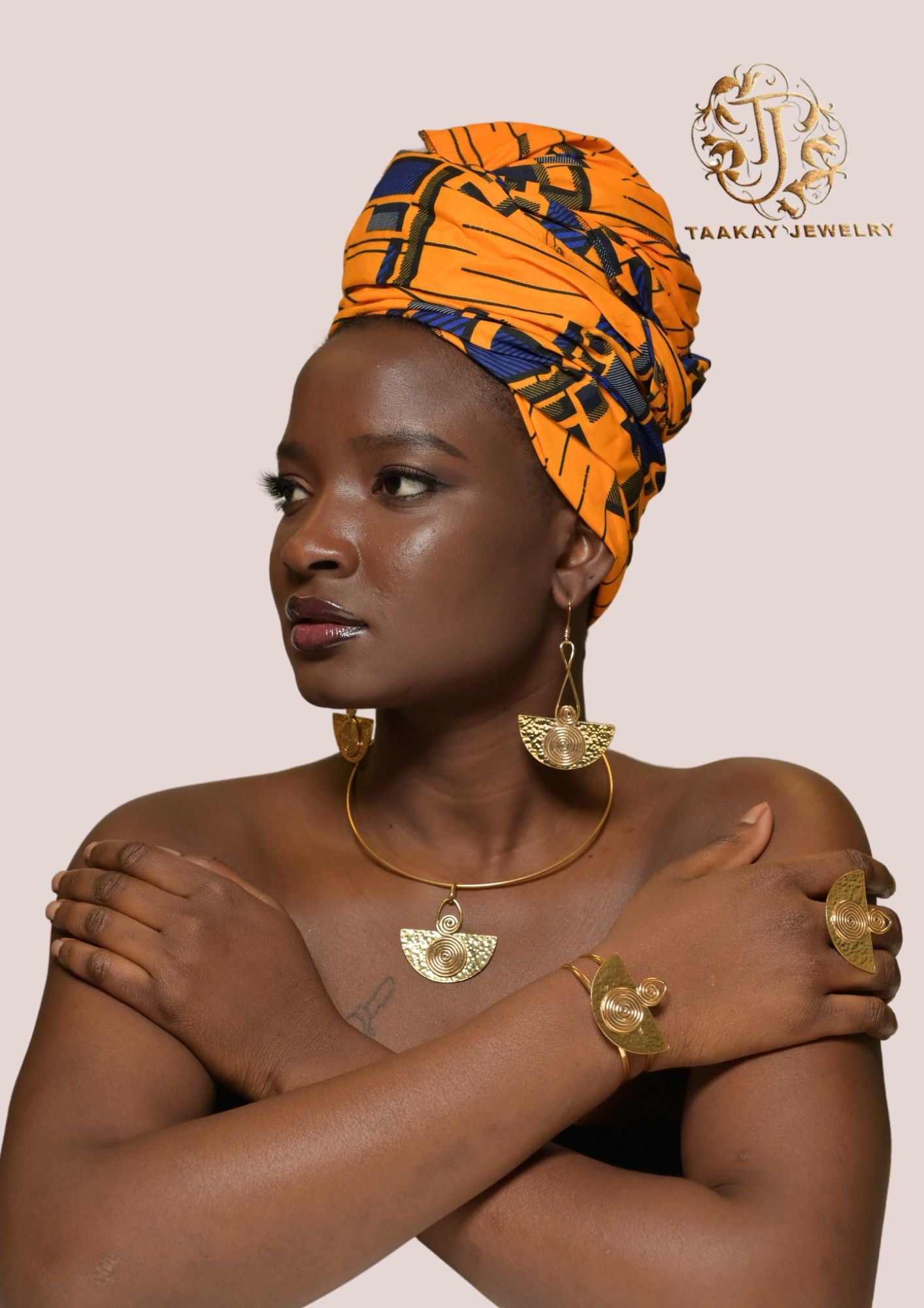 Bijoux bronze “Reine Kobi Serwaa” (ras-de-cou)