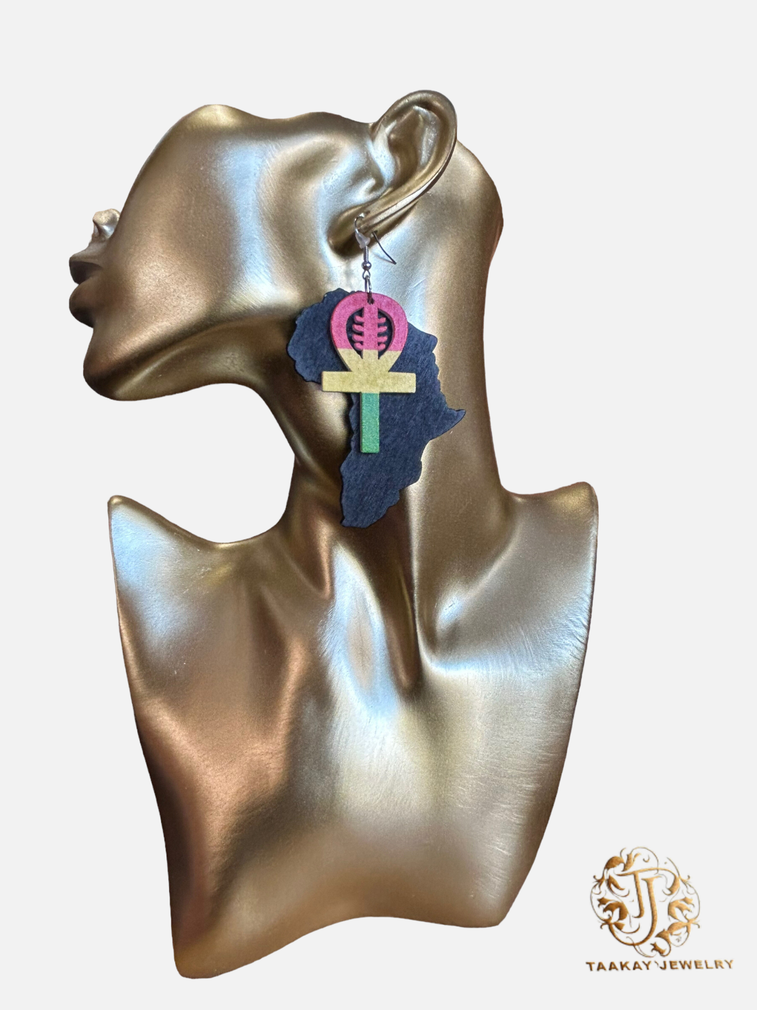 Boucles d'Oreilles "Racines Africaines"