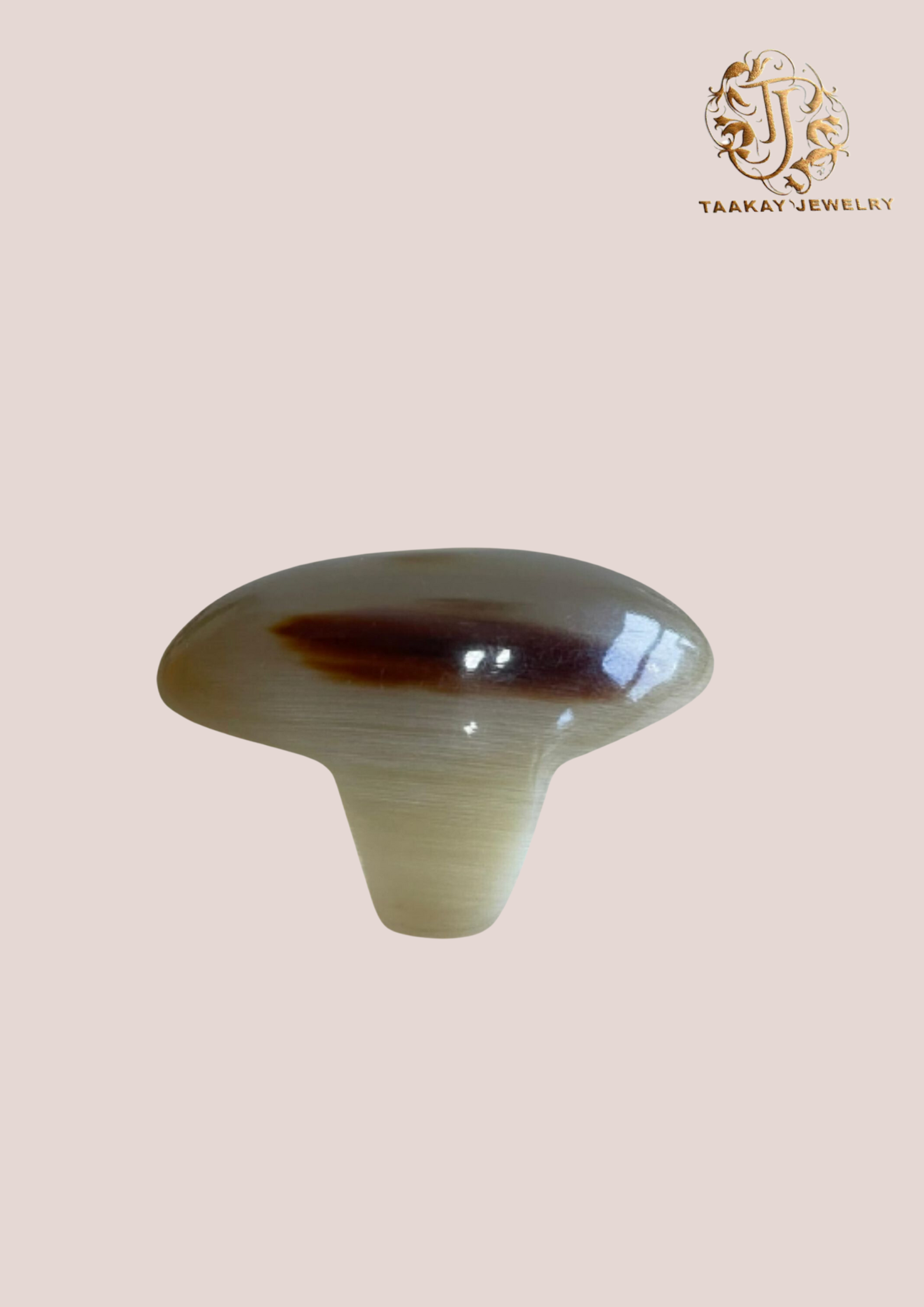 Bague en corne de zébu “La griffe”