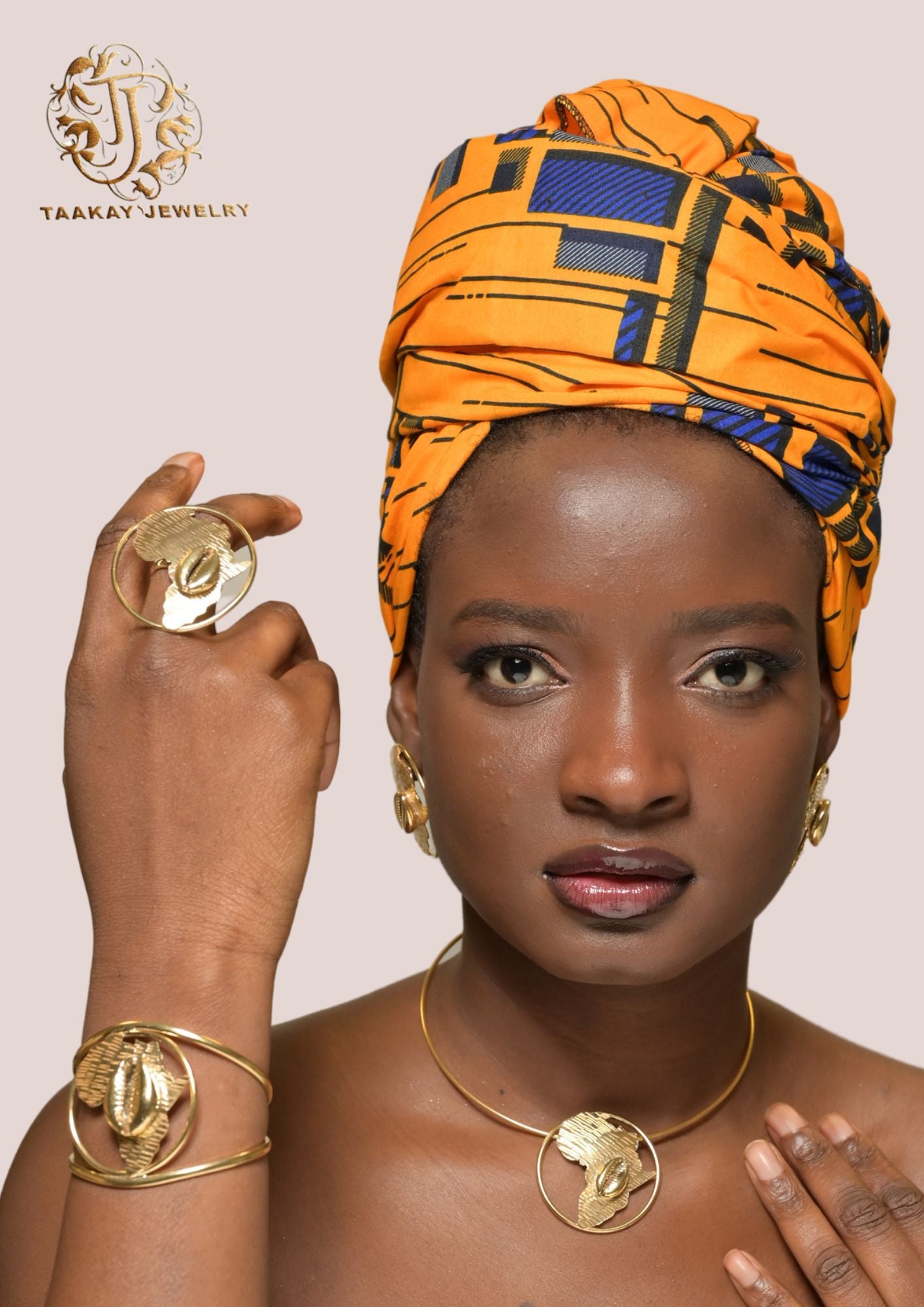 Bague Bronze "Reine du Continent"