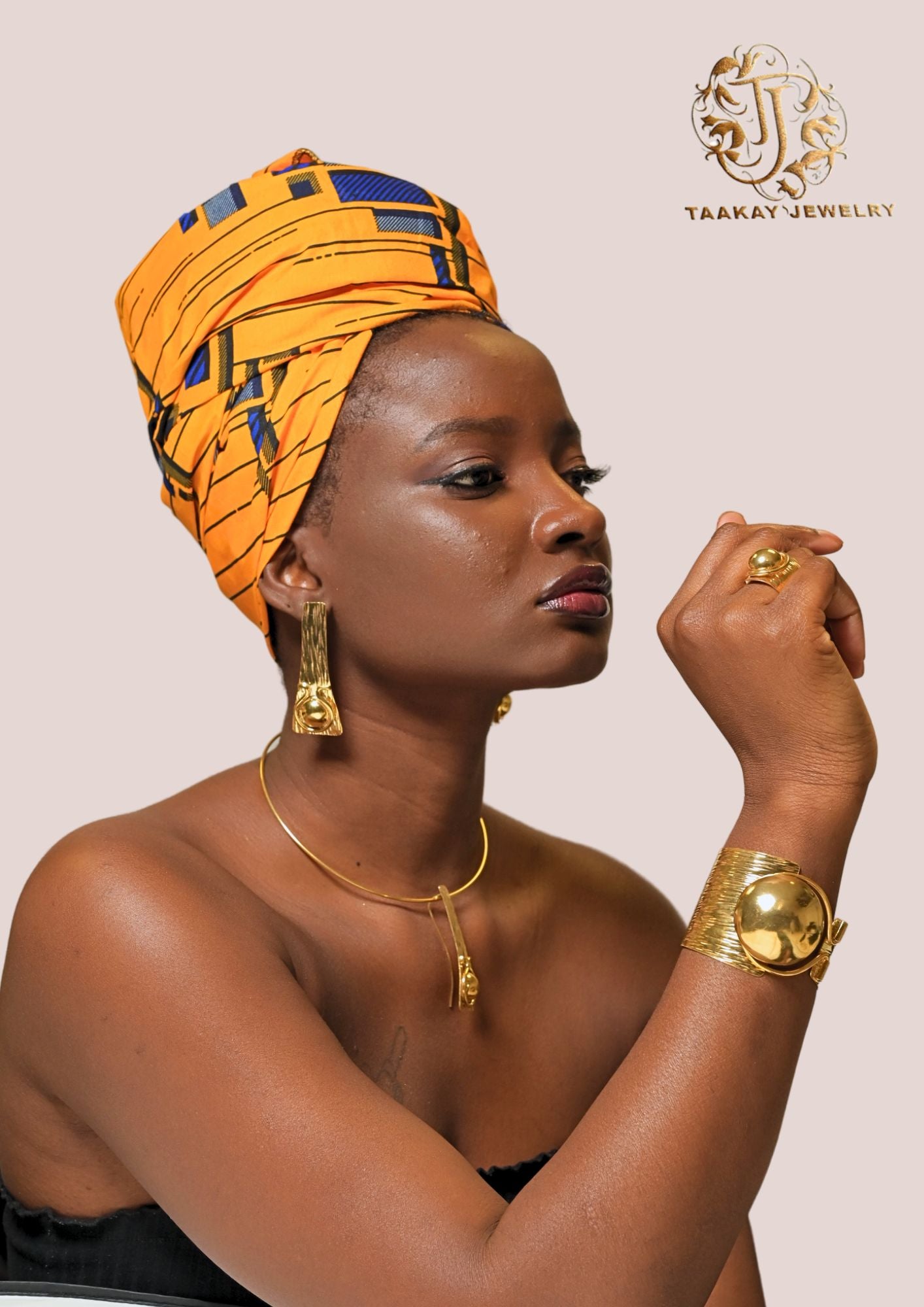 Parure bronze “La Baronne”