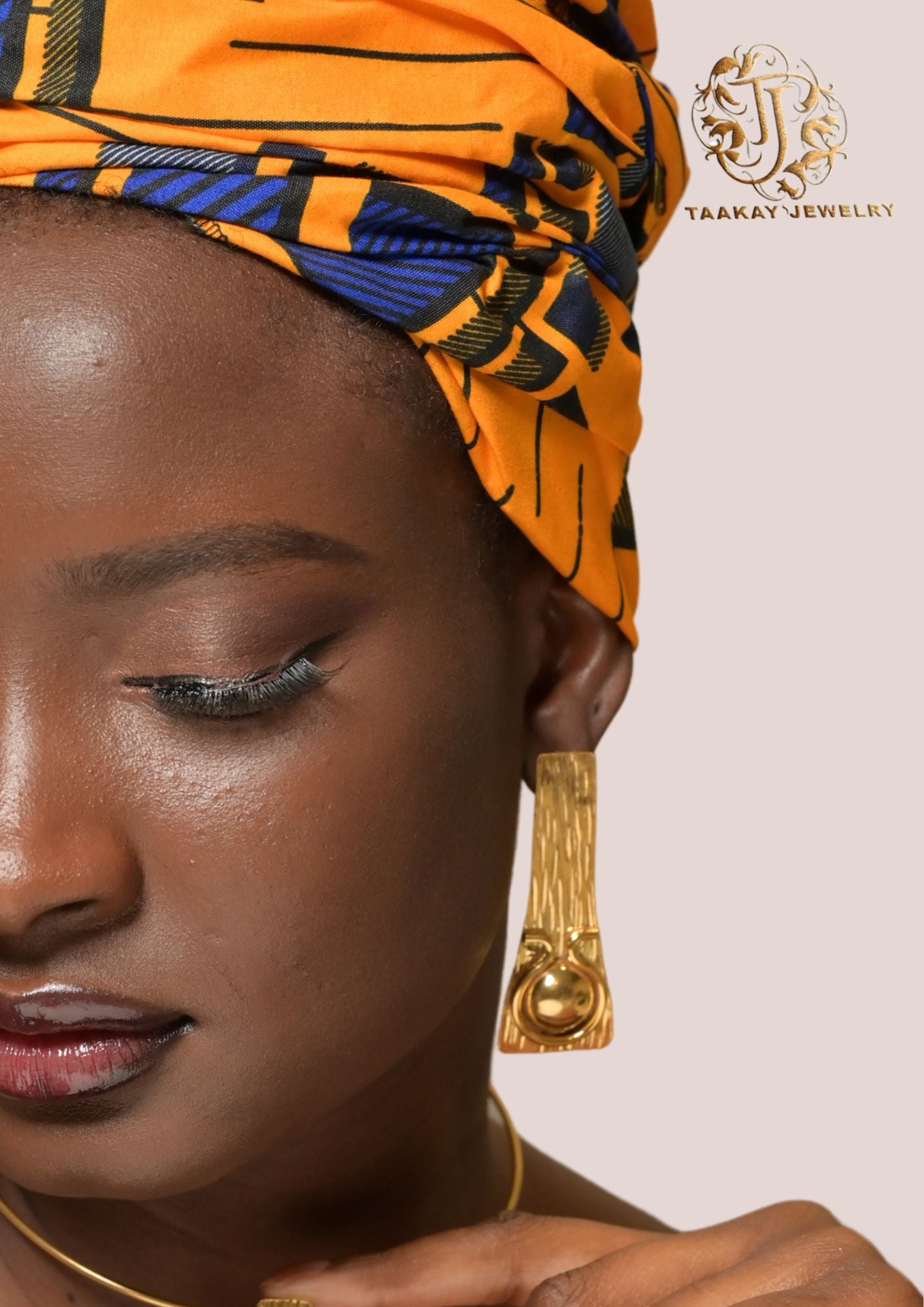 Boucles d'oreilles Bronze “La baronne”