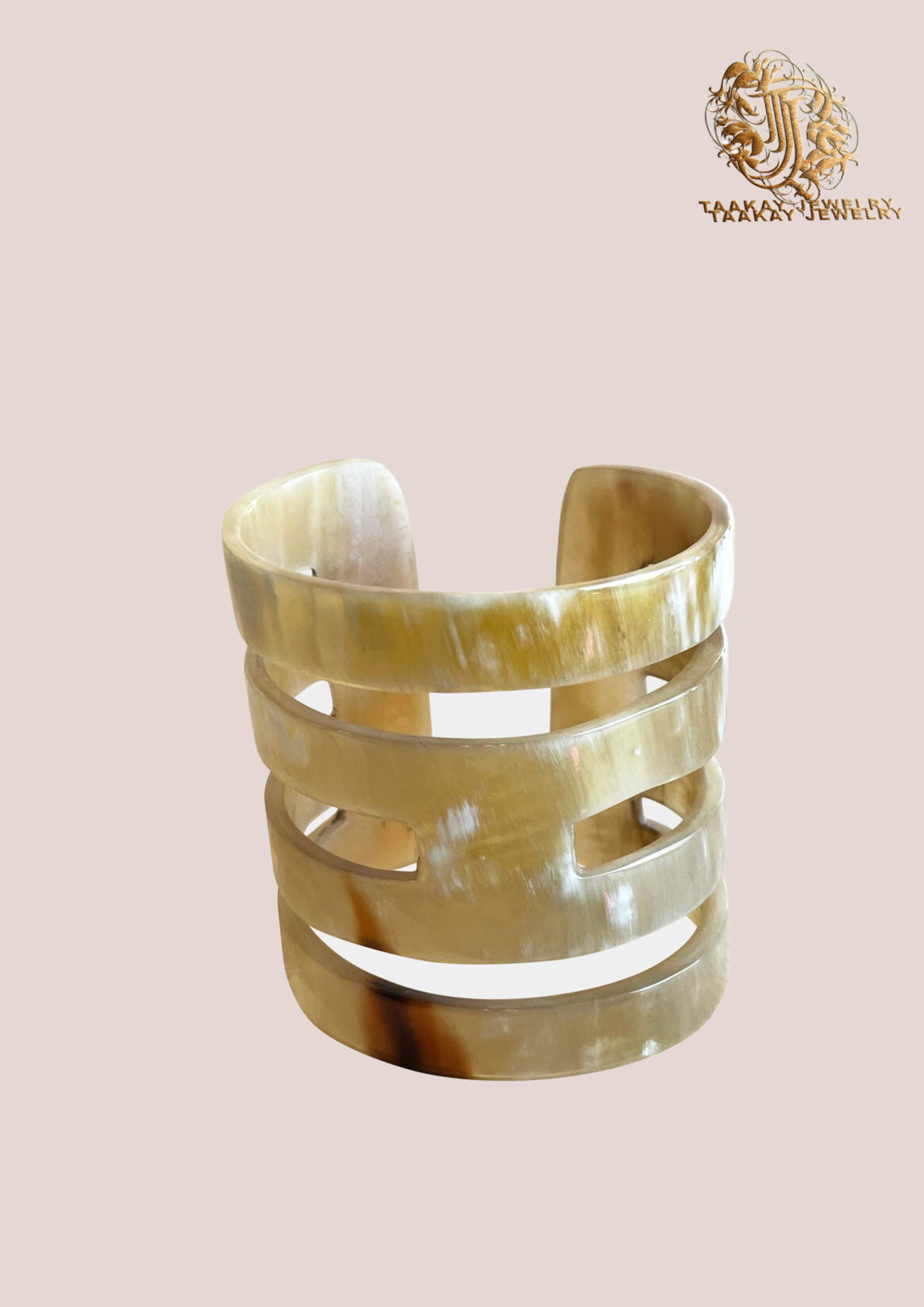 Bracelet corne « Voahangy, la perle »