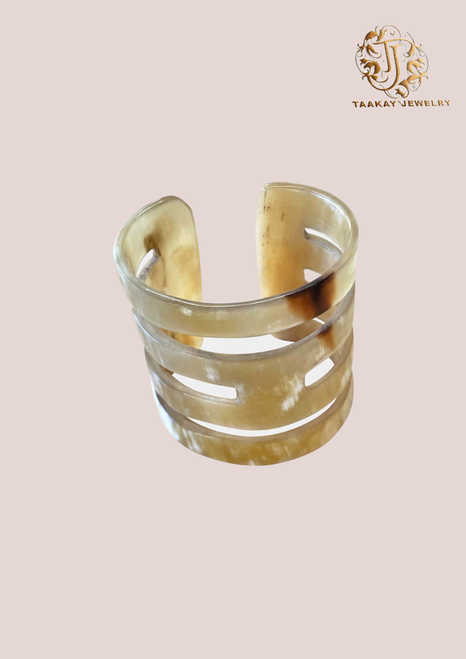 Bracelet corne « Voahangy, la perle »