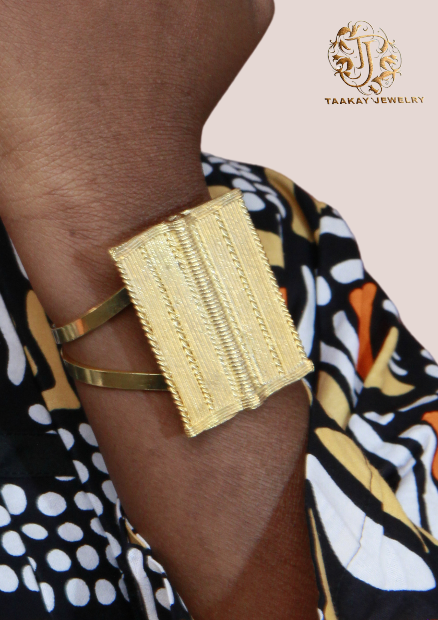 Bracelet bronze “Abla Pokou”