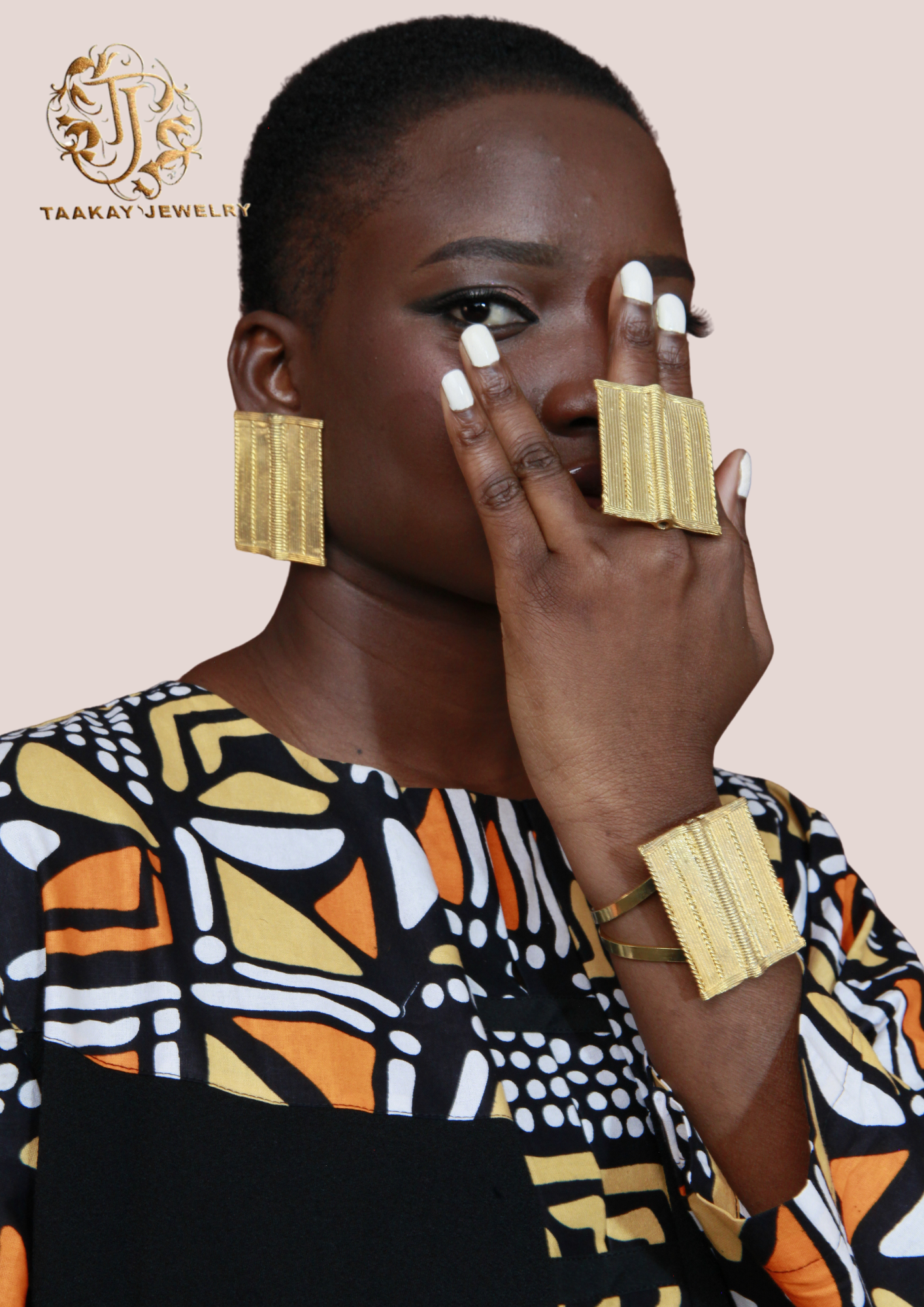 Bracelet bronze “Abla Pokou”