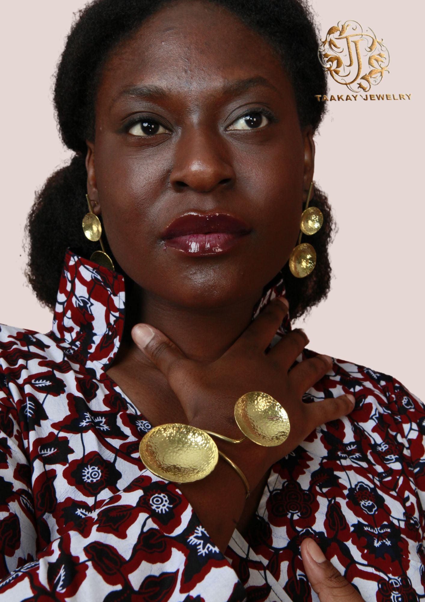 Bracelet bronze “GENEVIEVE”