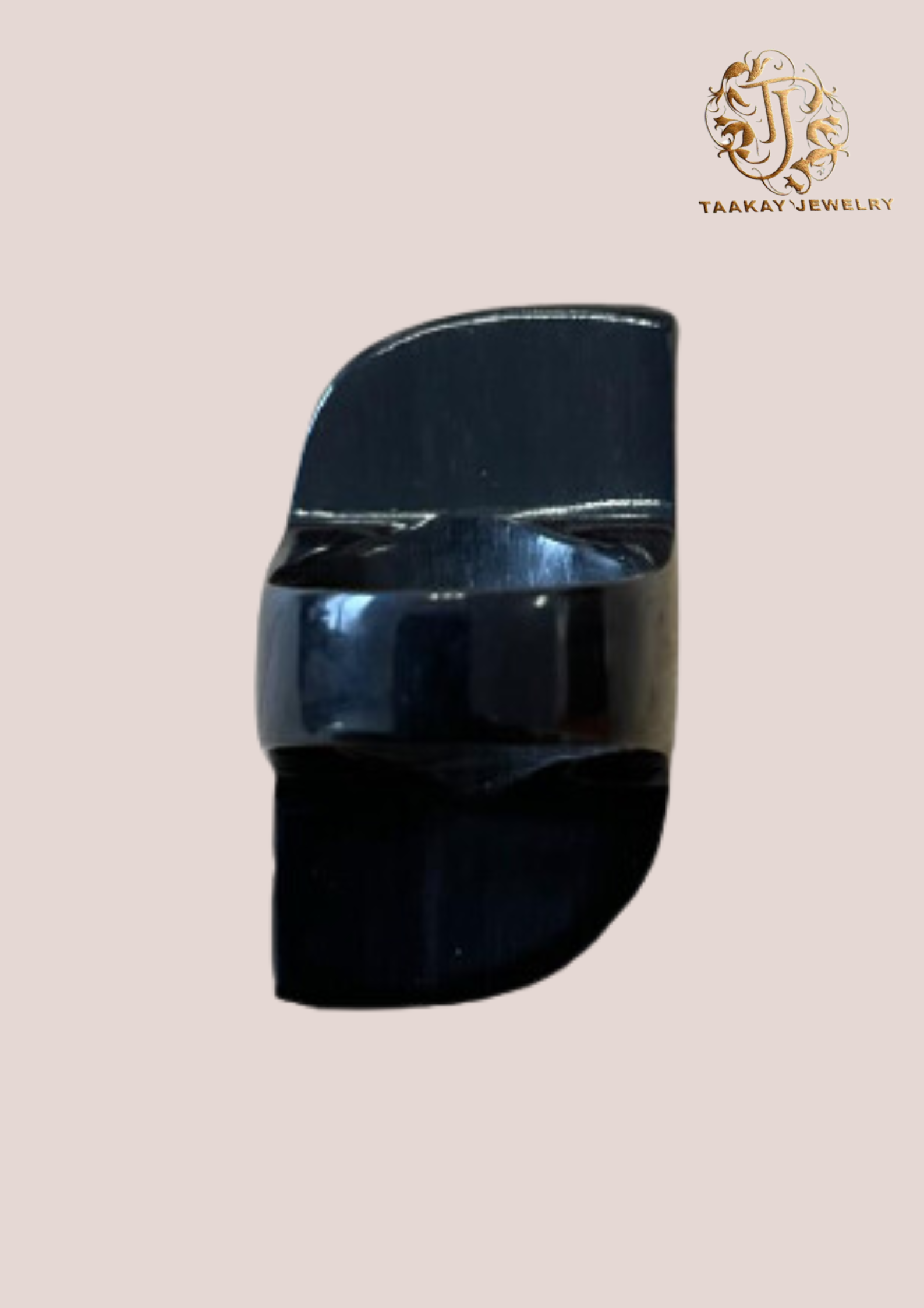 Bague en corne de Zébu “2 temps”