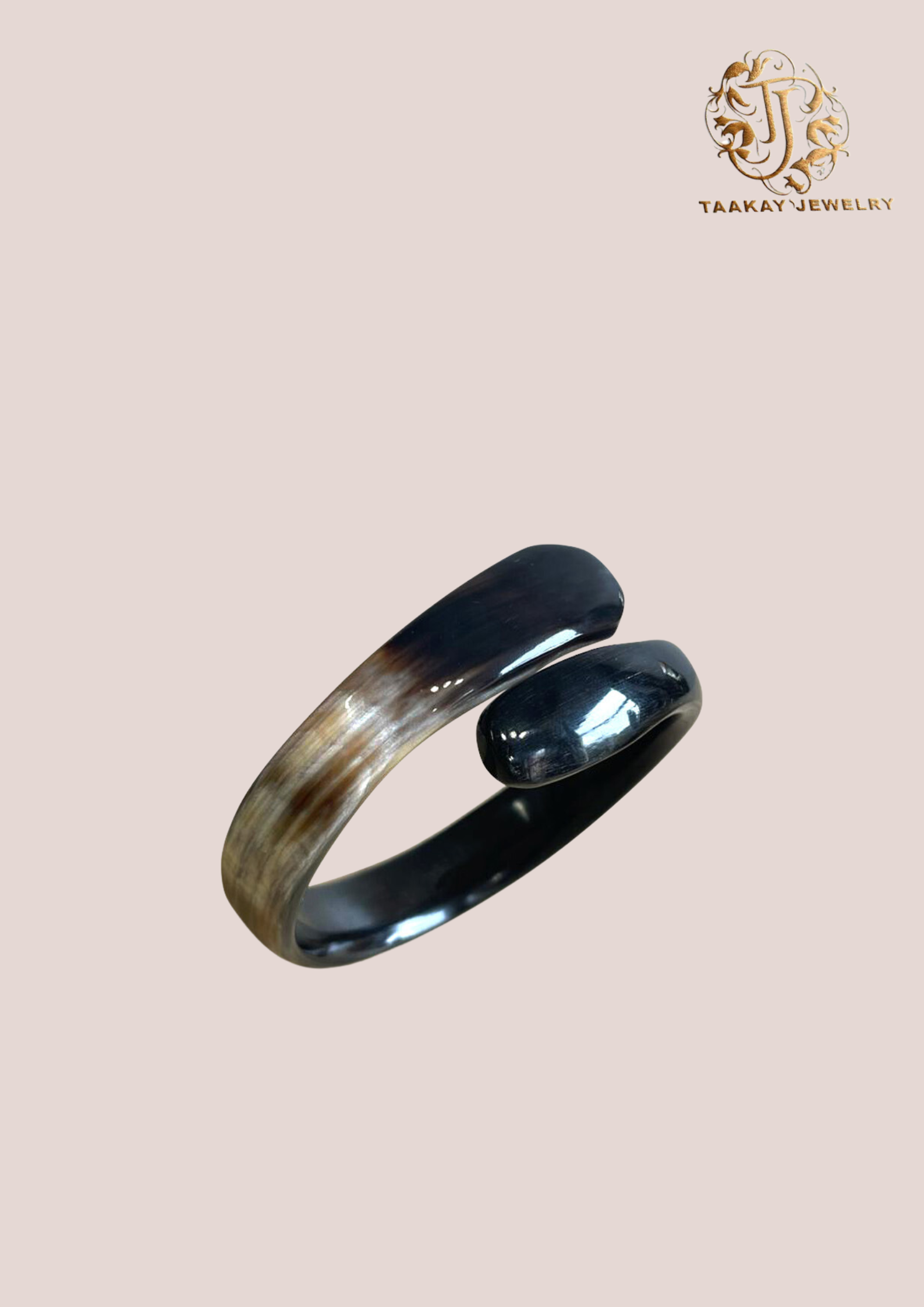 Bracelet corne « Vélo, la vie »