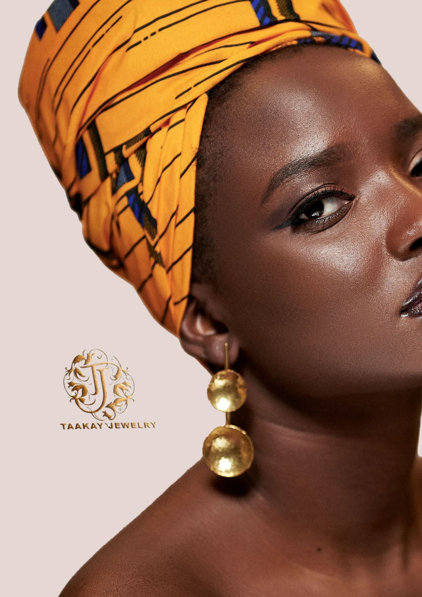 Boucles d’oreilles bronze «GENEVIEVE»