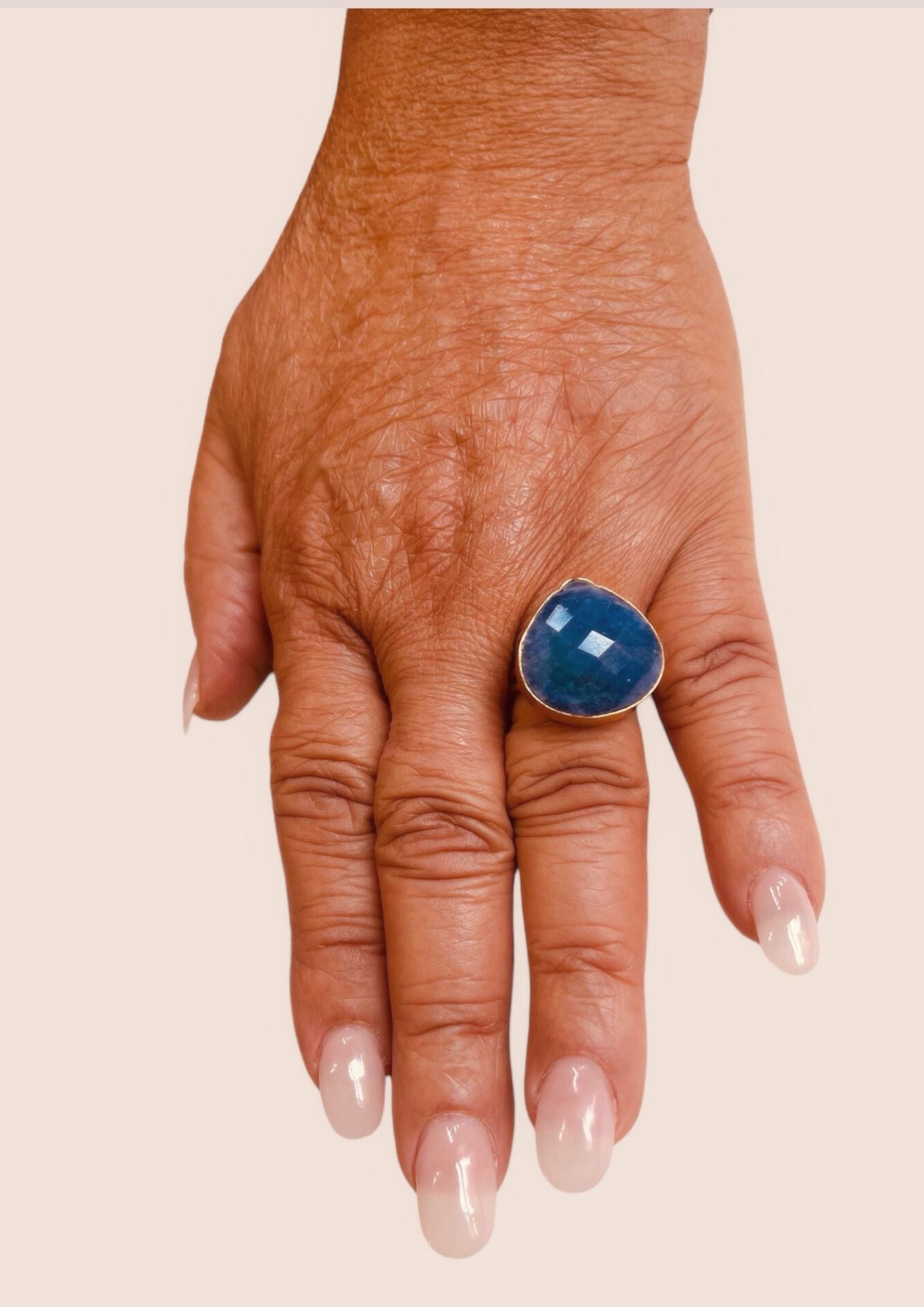 Bague laiton "Mosaïque"