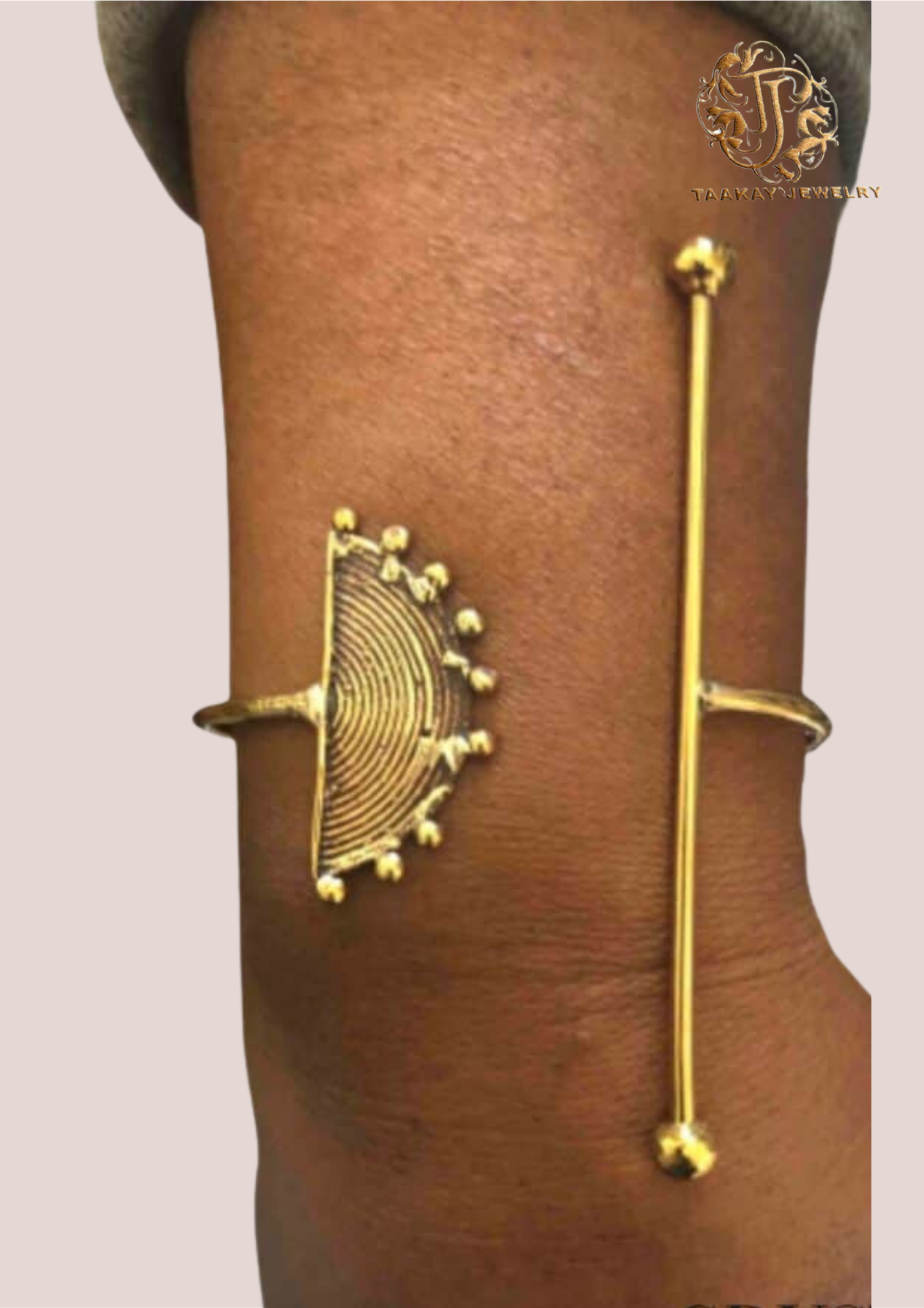 Bracelet bronze “Reine Kassa”