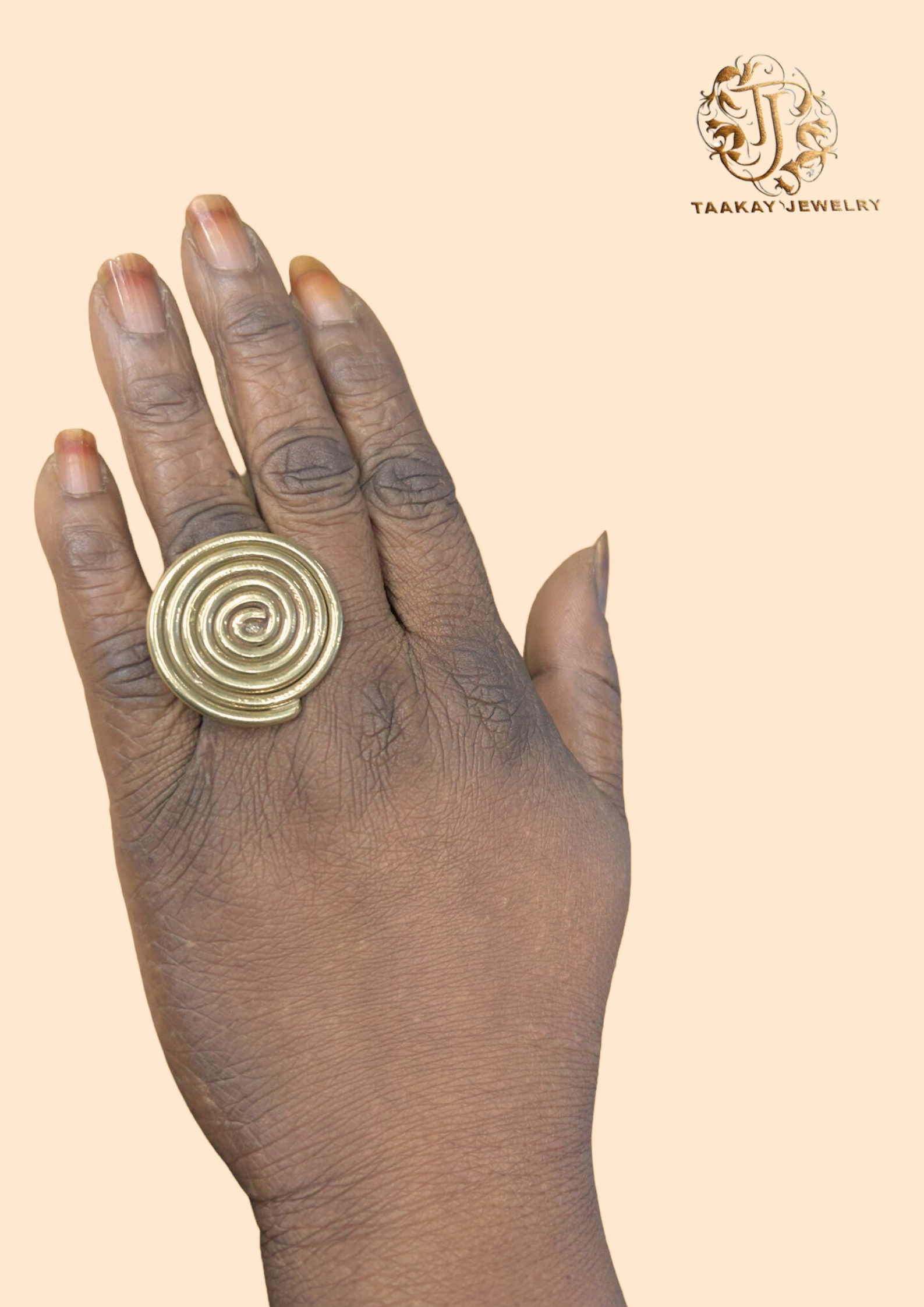 Bague Bronze "Résonance Africaine"