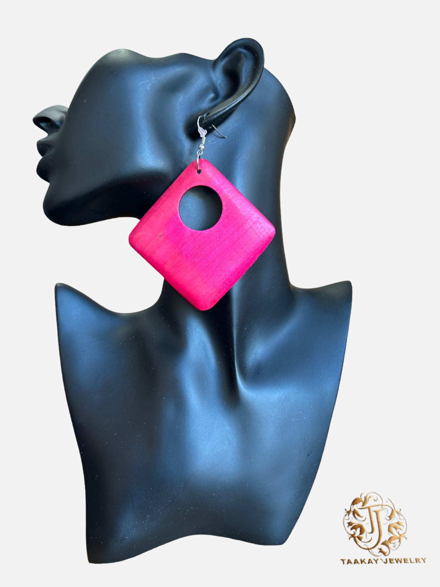 Boucles d’oreille en bois “Sylva”