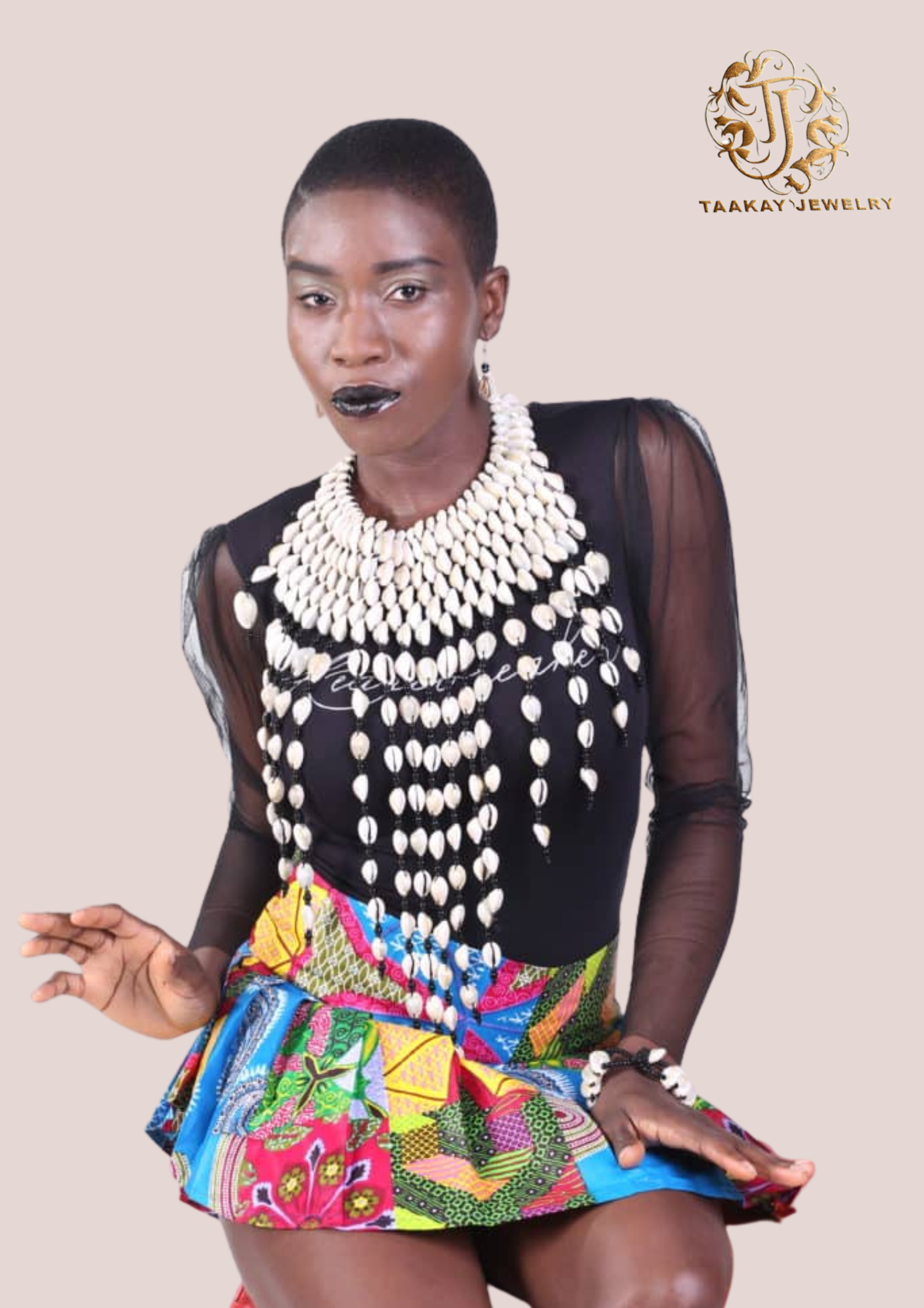 Collier coquillage “Linguere Ramatou”