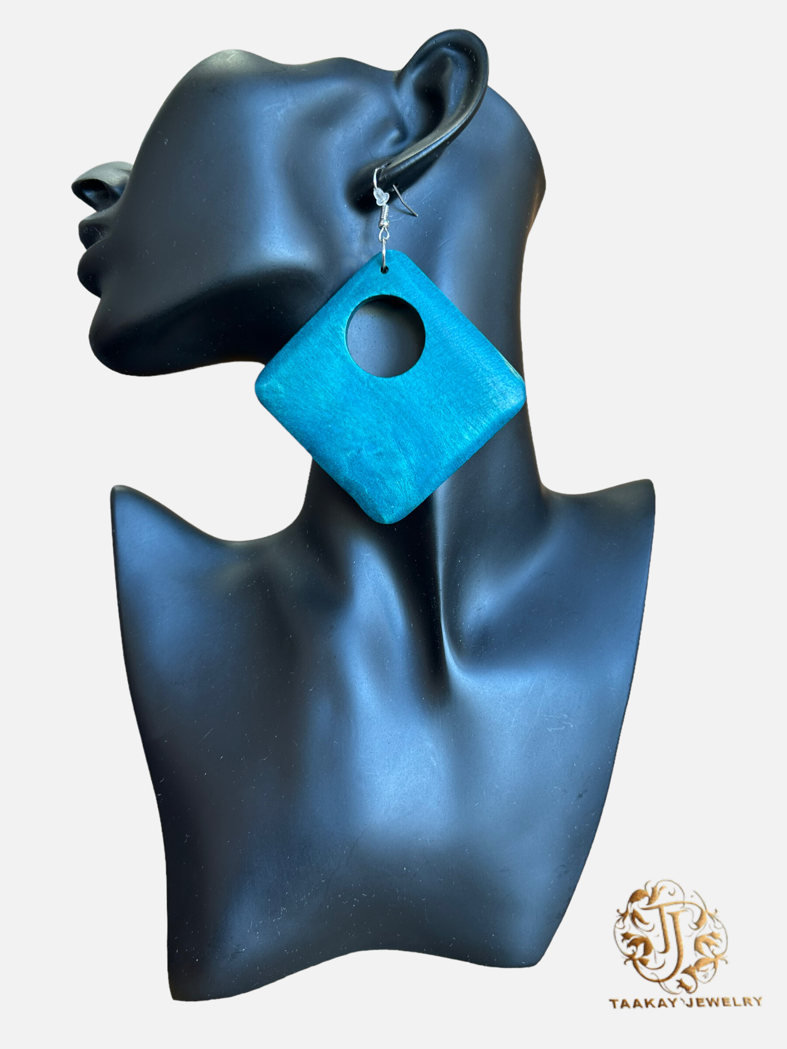 Boucles d’oreille en bois “Sylva”