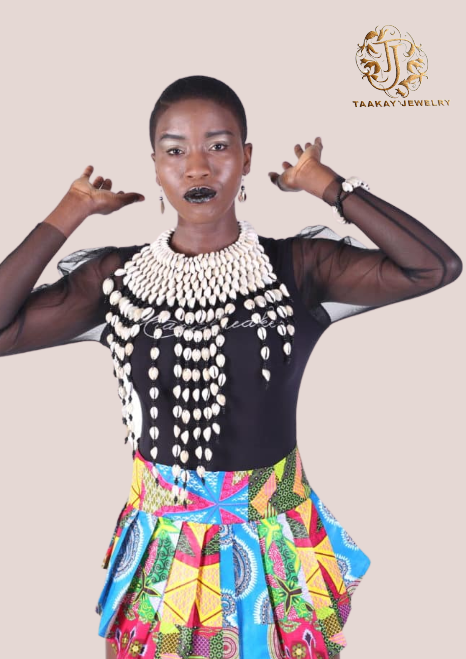 Collier coquillage “Linguere Ramatou”