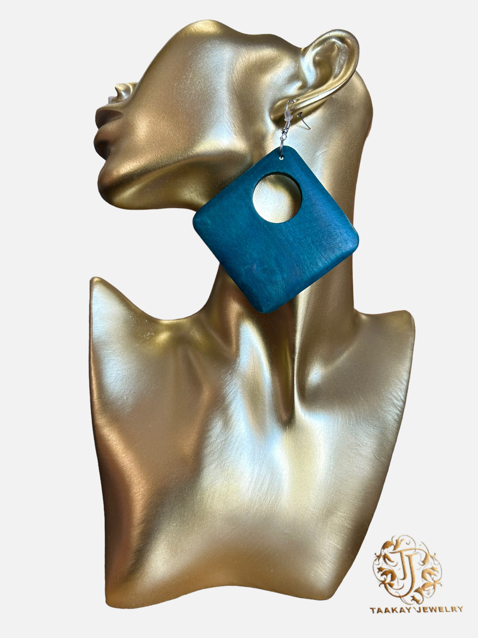 Boucles d’oreille en bois “Sylva”