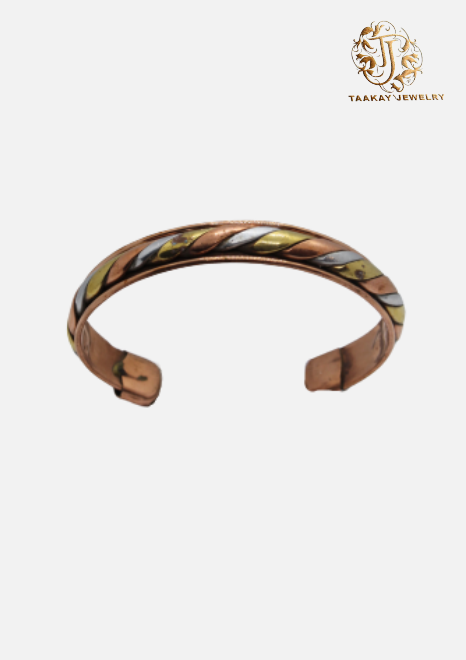 Bracelet d'identité en bronze “Mimi”