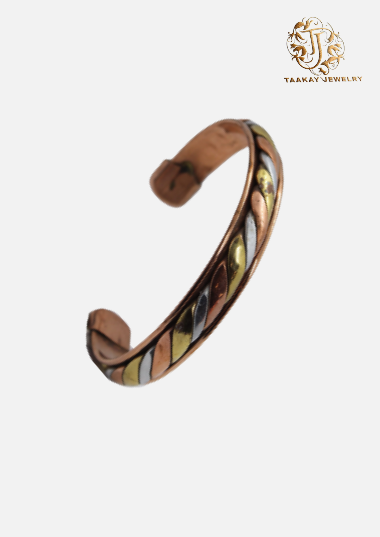 Bracelet d'identité en bronze “Mimi”