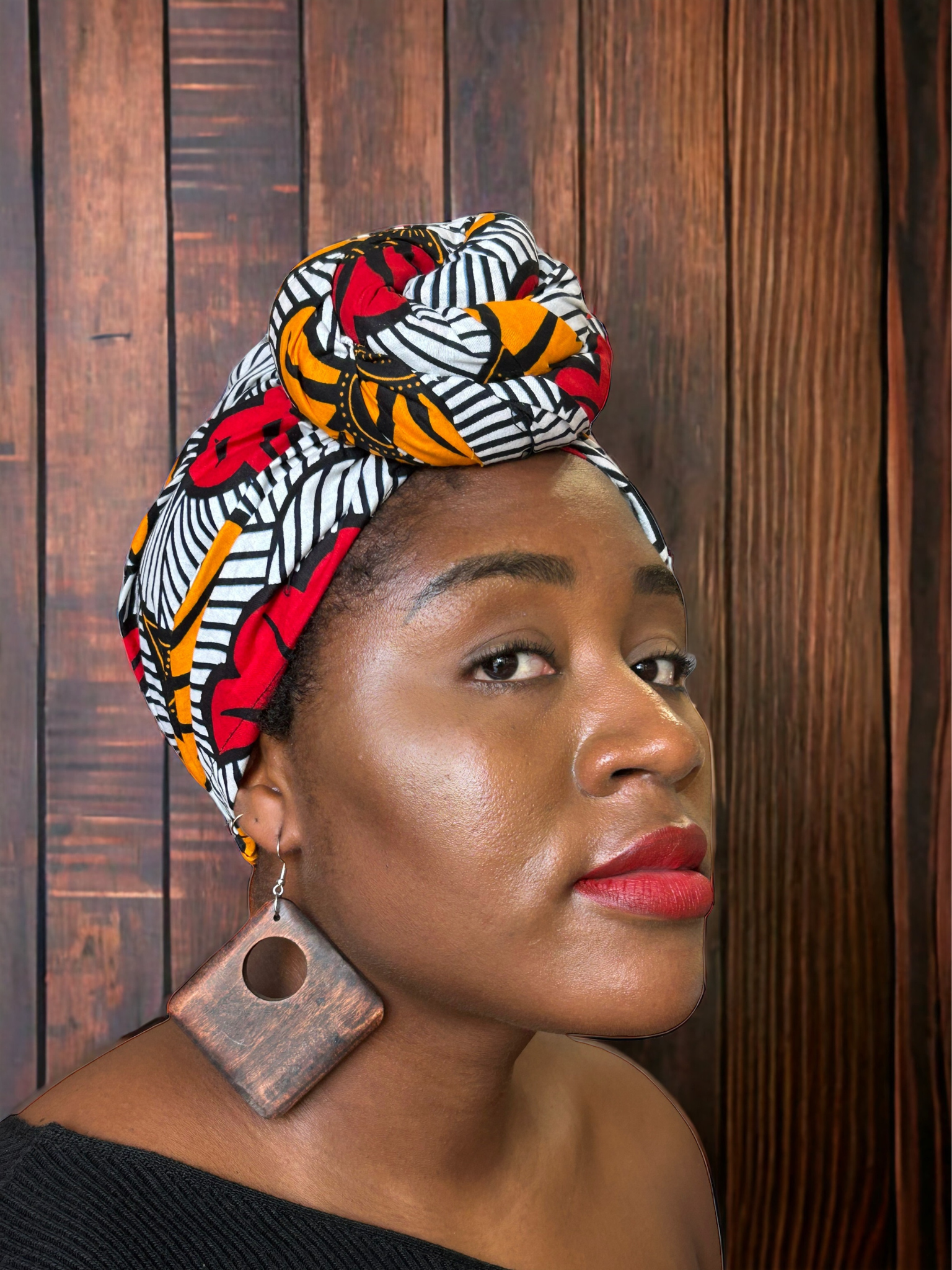 Boucles d’oreille en bois “Sylva”