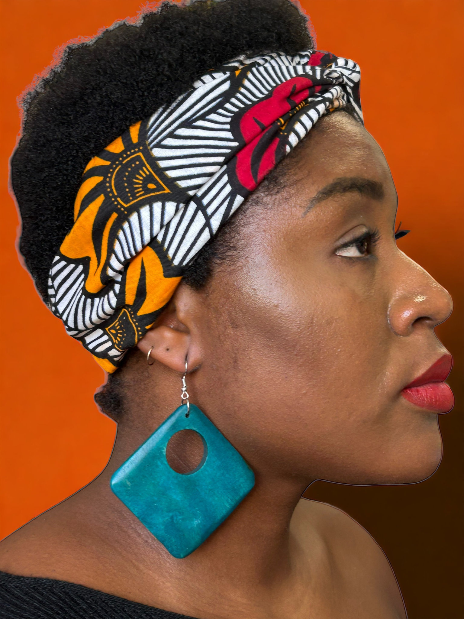 Boucles d’oreille en bois “Sylva”