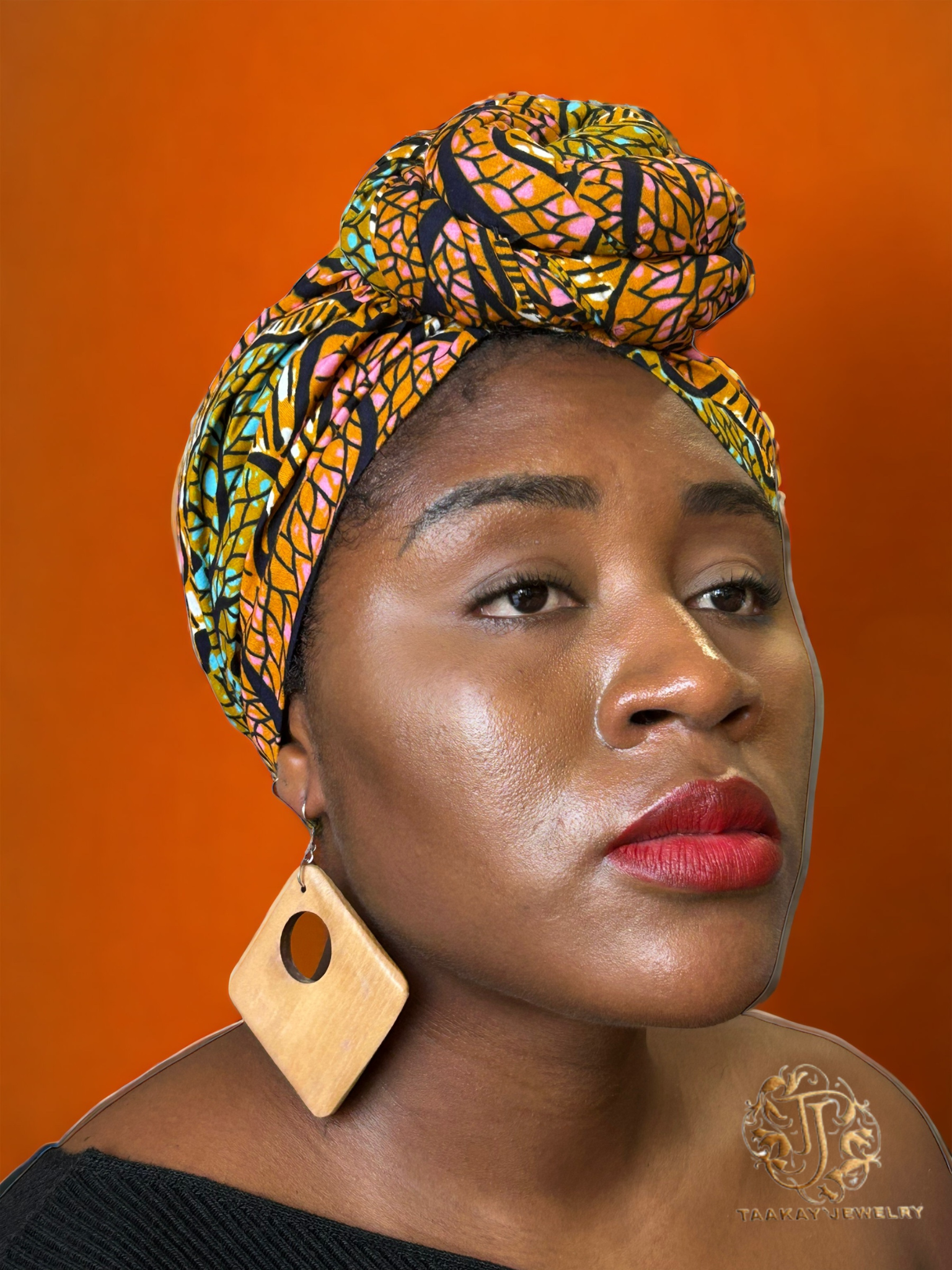 Boucles d’oreille en bois “Sylva”