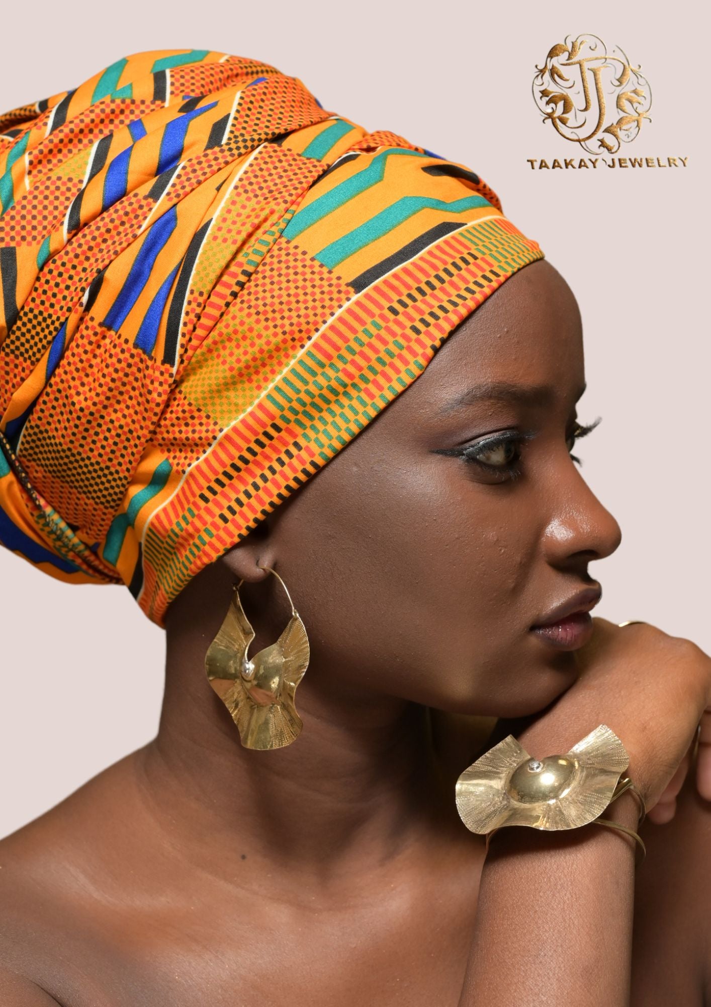 Boucles d’oreilles Bronze “NDAJE”