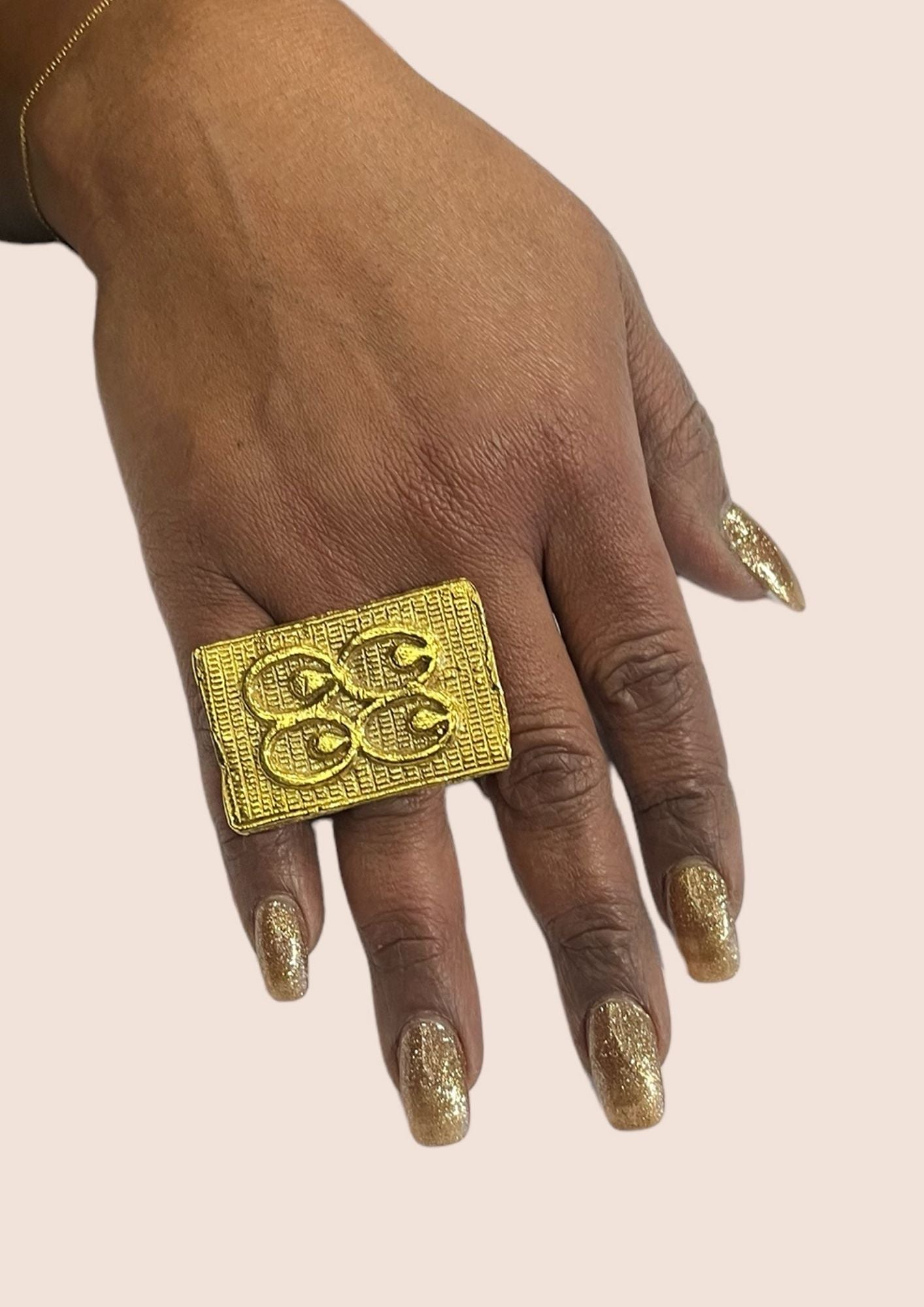 Bague Bronze "Vibrance de l'Afrique"