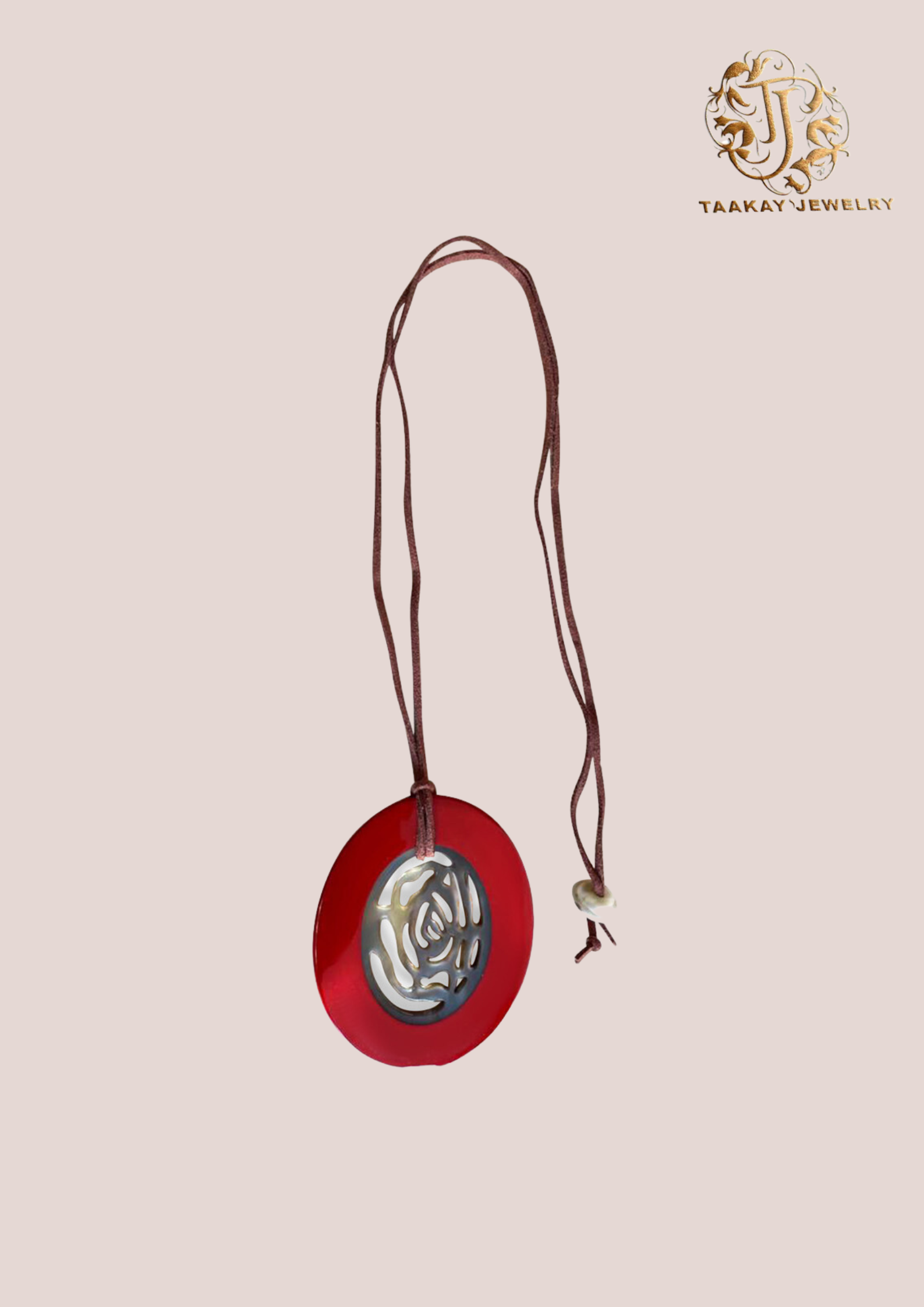 Collier en corne “Tahiana, la bénie”