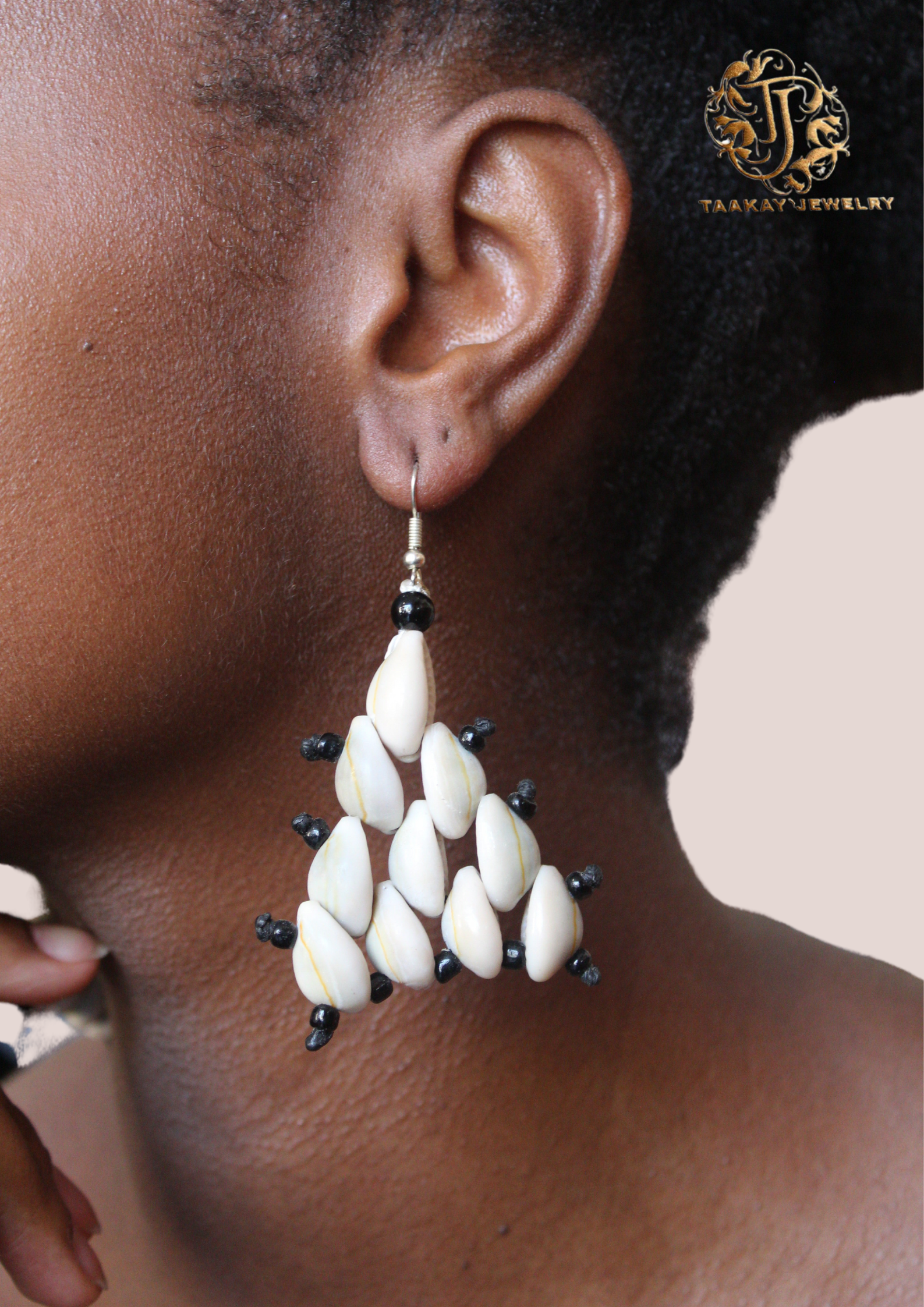 Boucles d’oreilles coquillage “Aissata”