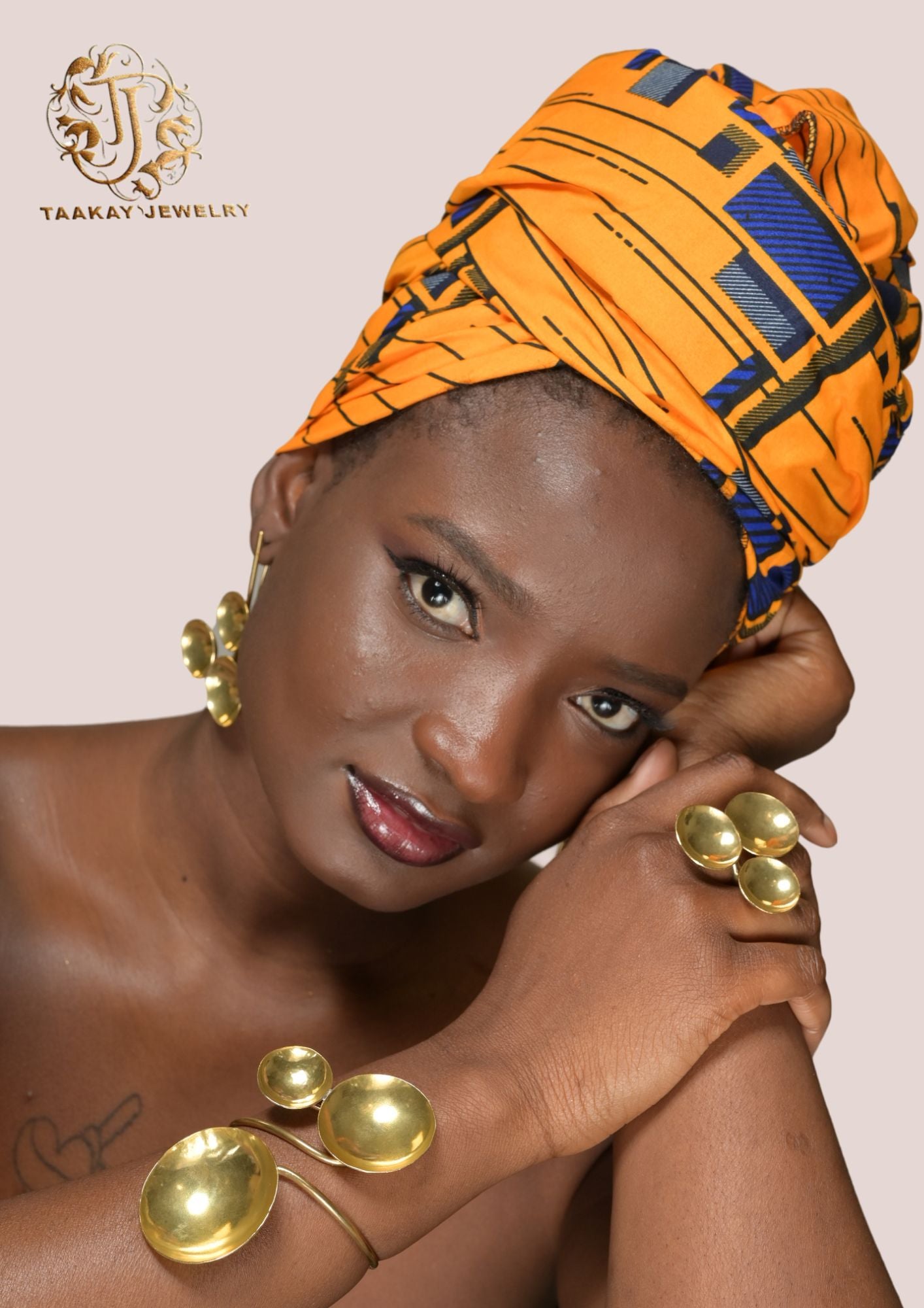 Bague bronze « Le trio fidel »