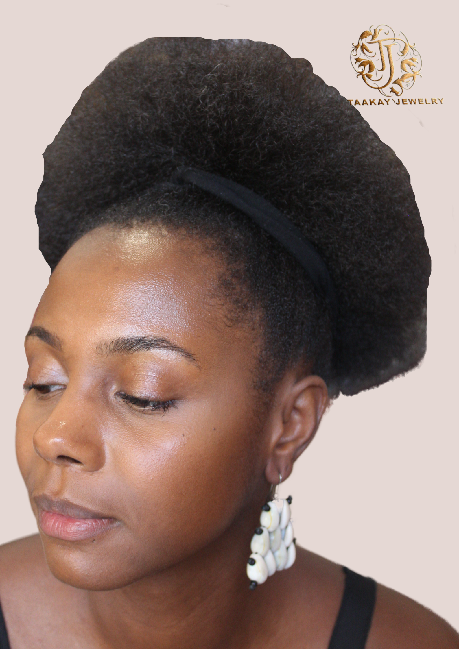 Boucles d’oreilles coquillage “Nafissatou Niang Diallo”