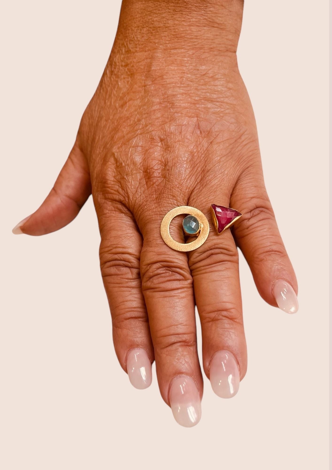 Bague laiton " Harmonie"