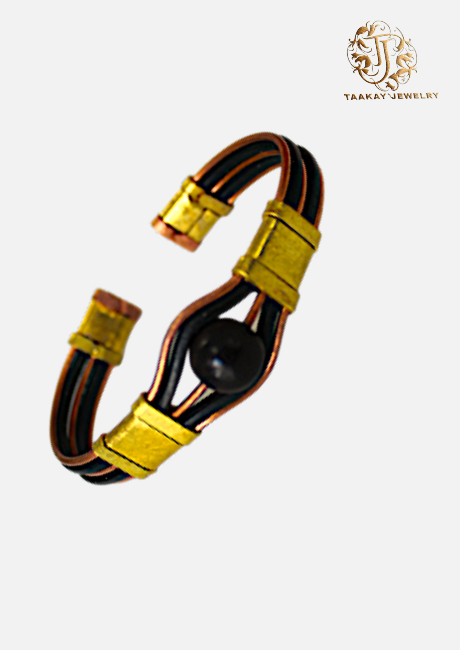 Bracelet d'identité “Toumany” bleu