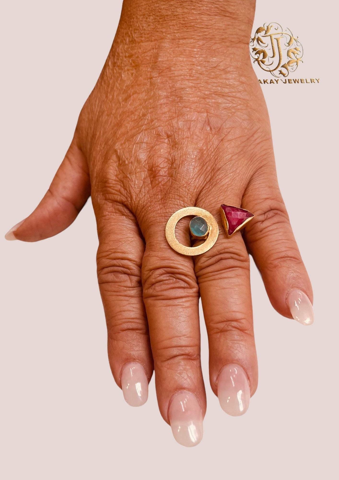 Bague laiton " Harmonie"