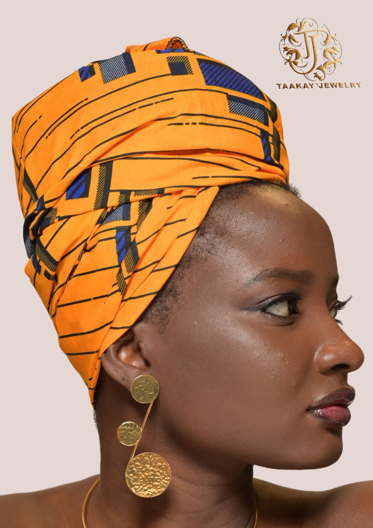 Boucles d’oreilles bronze “Nandi”