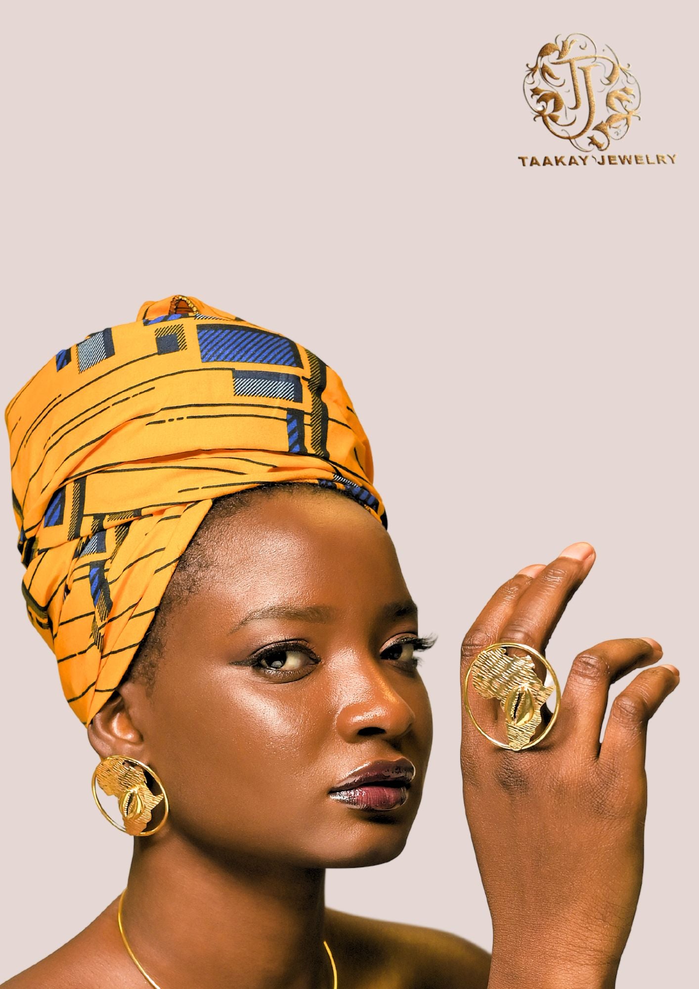 Parure bronze "Reine du Continent"