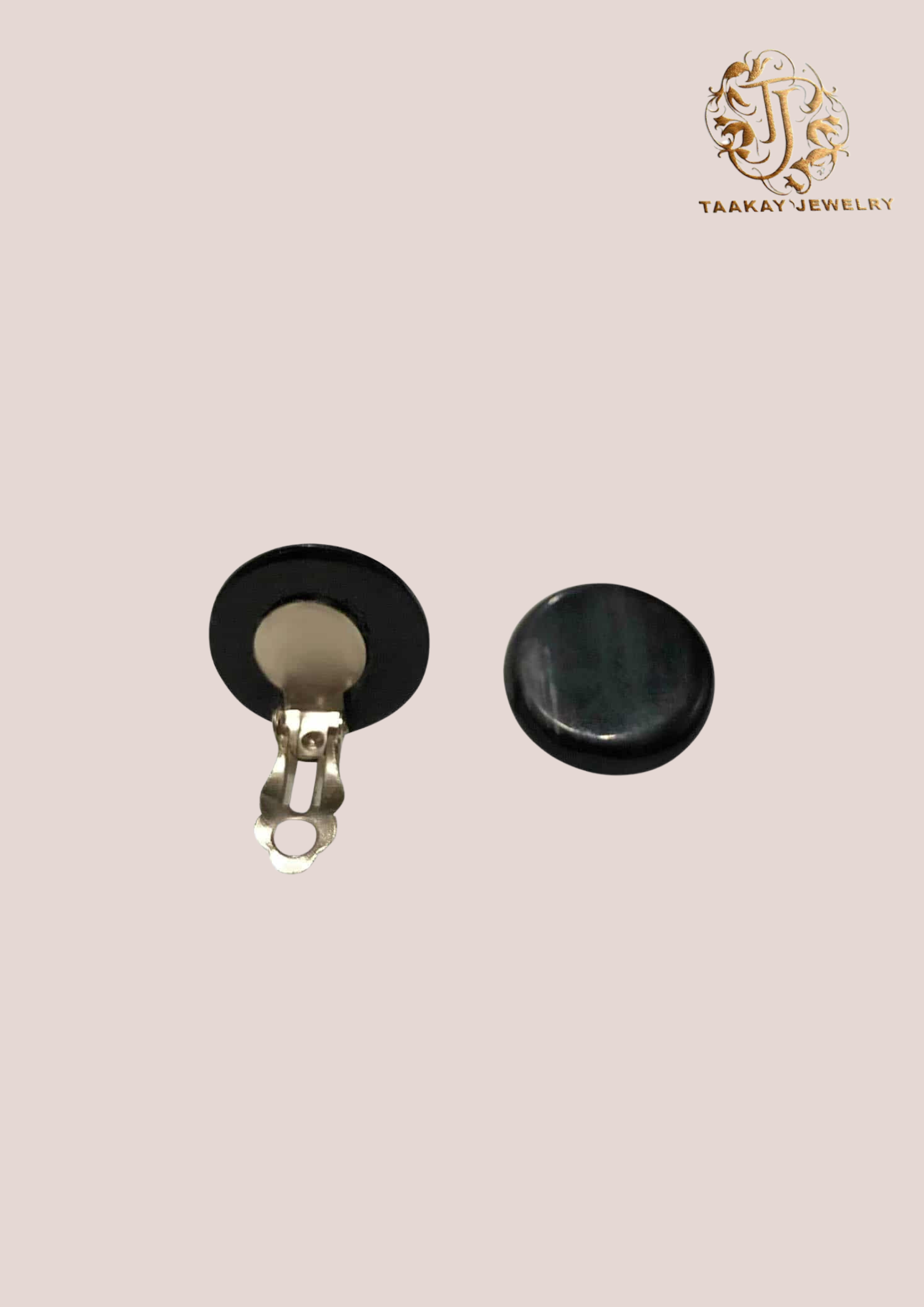 Boucles d’oreilles en corne “Rondro, le surplus”