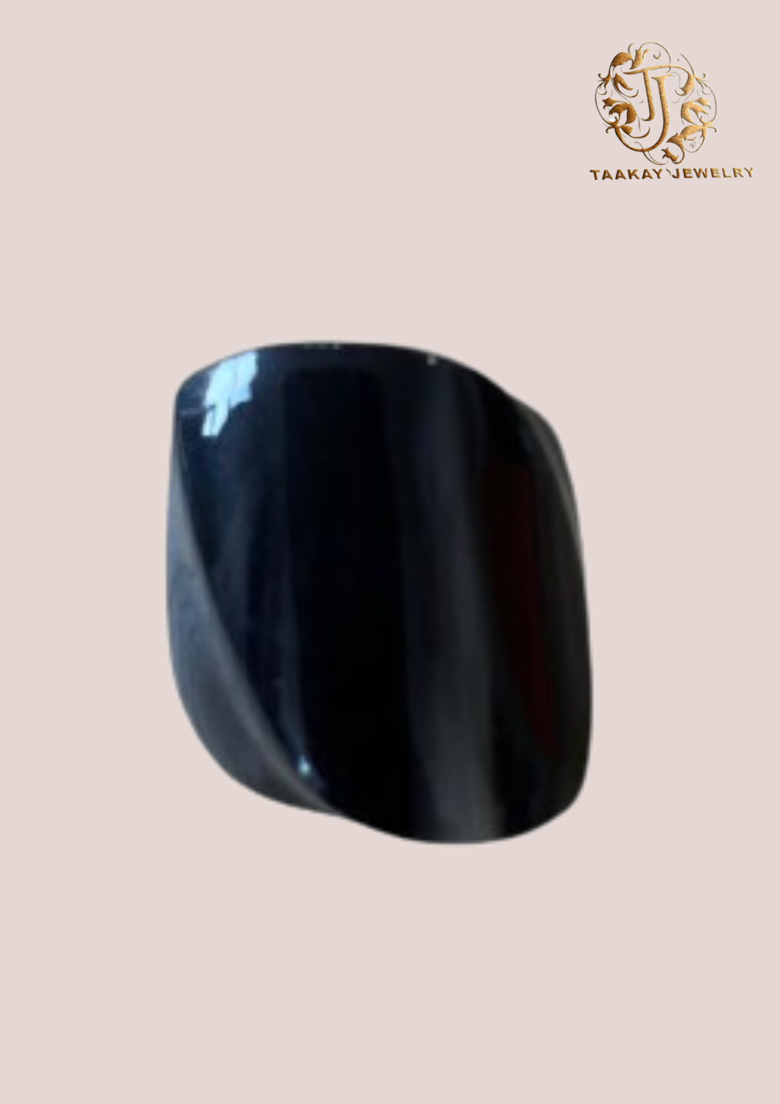 Bague en corne de zébu “La timultueuse”