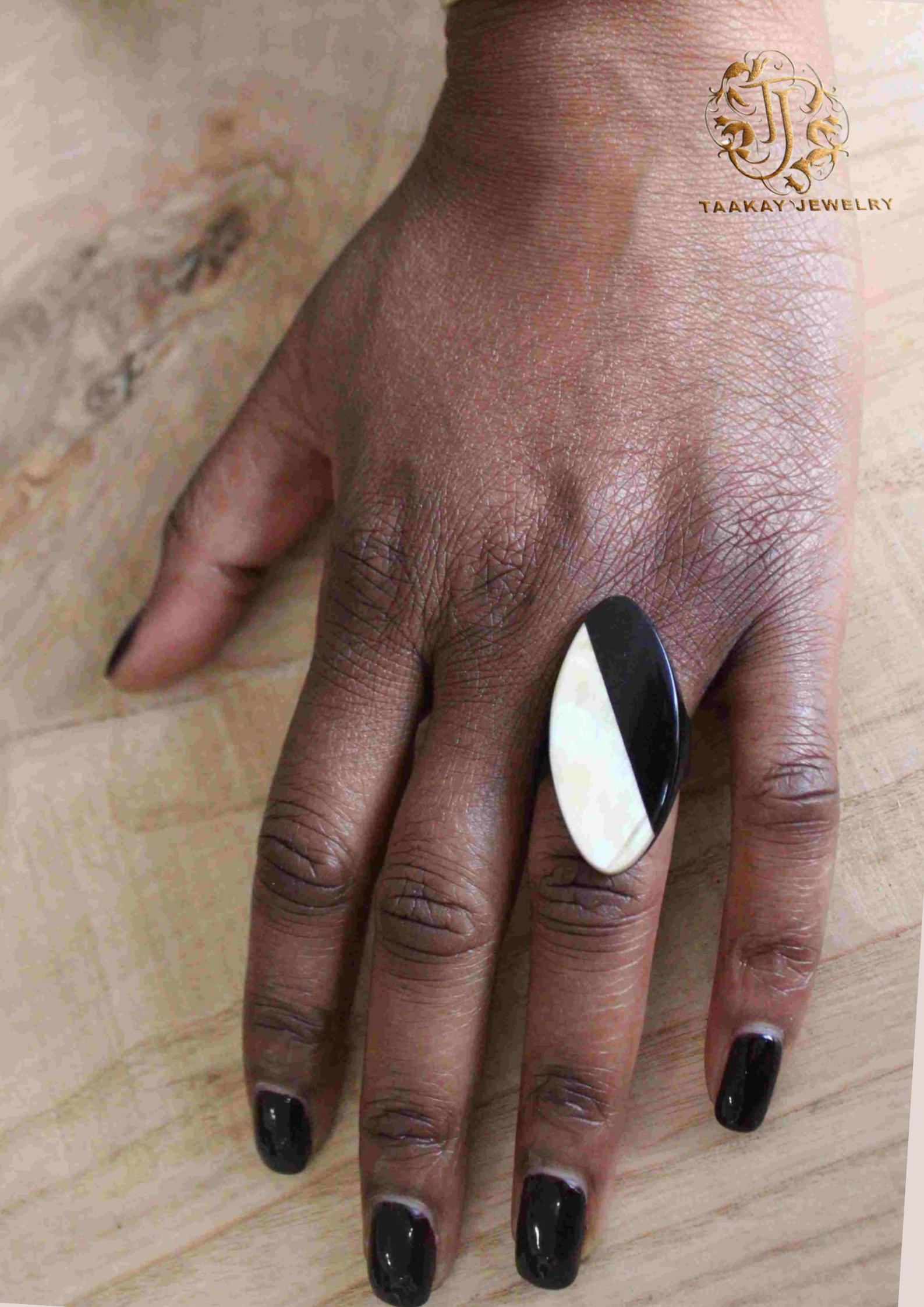 Bague en corne de Zébu “INA”