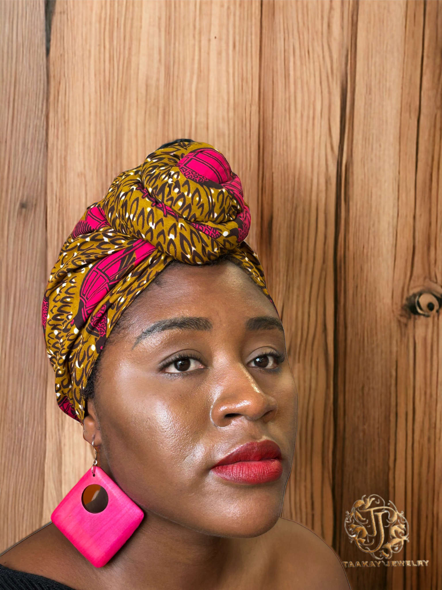 Boucles d’oreille en bois “Sylva”