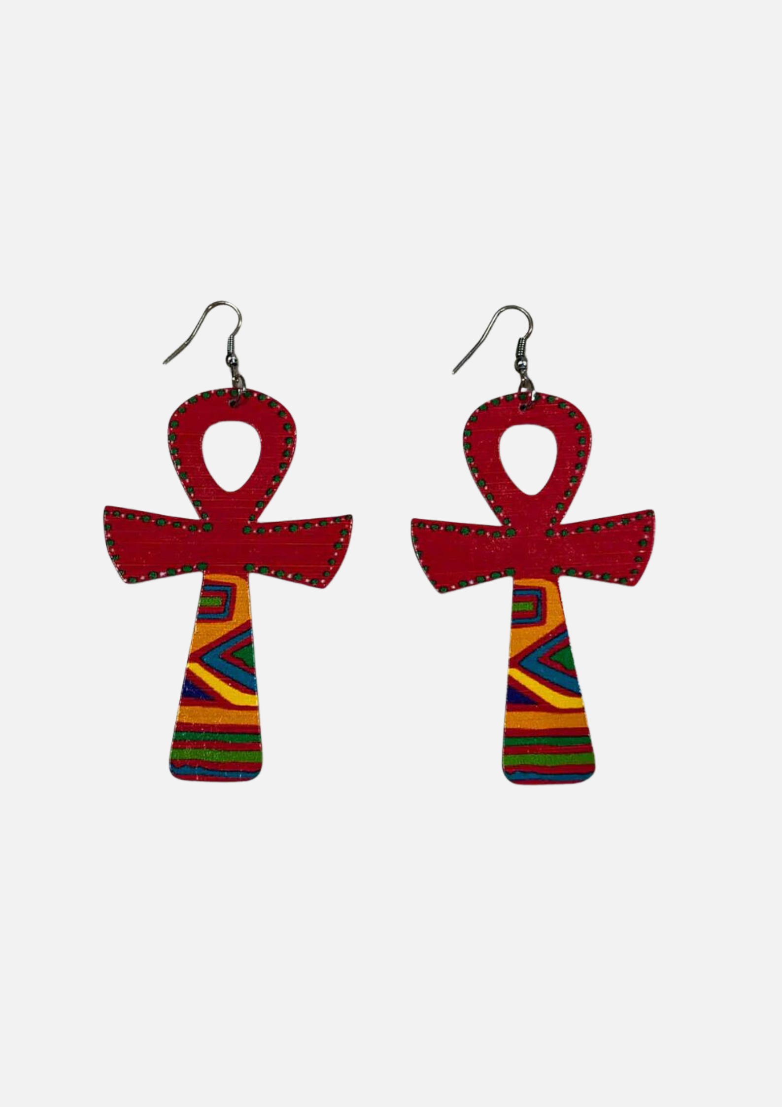 Boucles d’oreille en bois “Badgi”