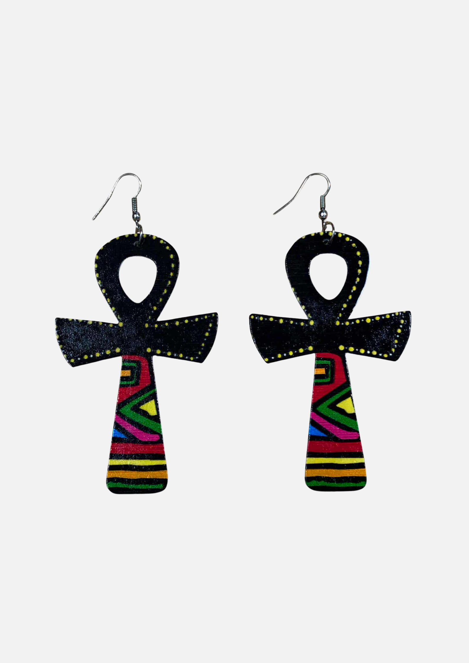 Boucles d’oreille en bois “Badgi”