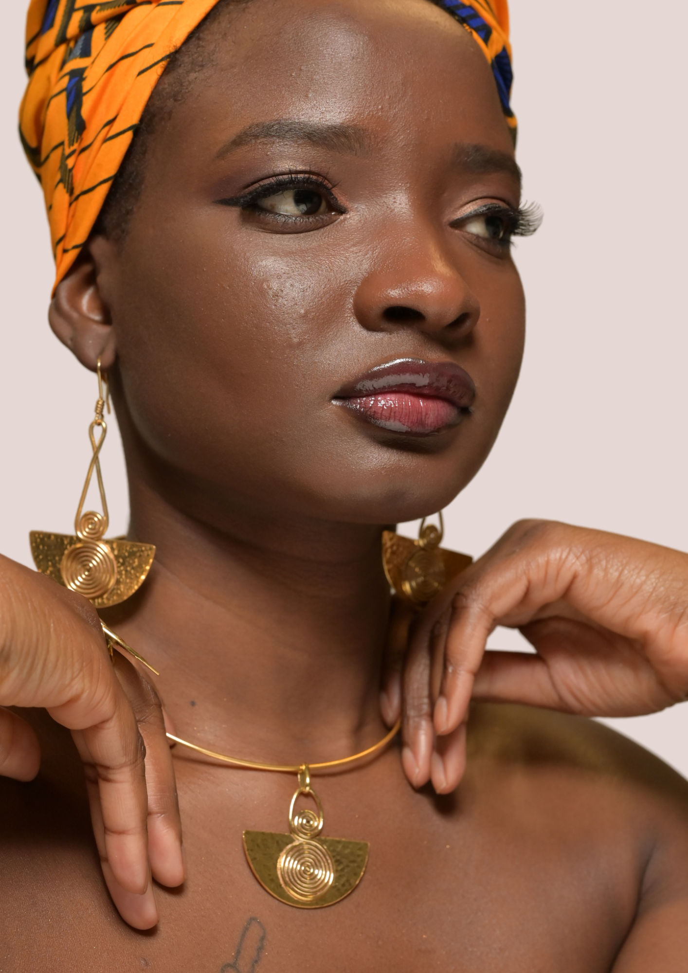 Parure bronze “Reine Kobi Serwaa”