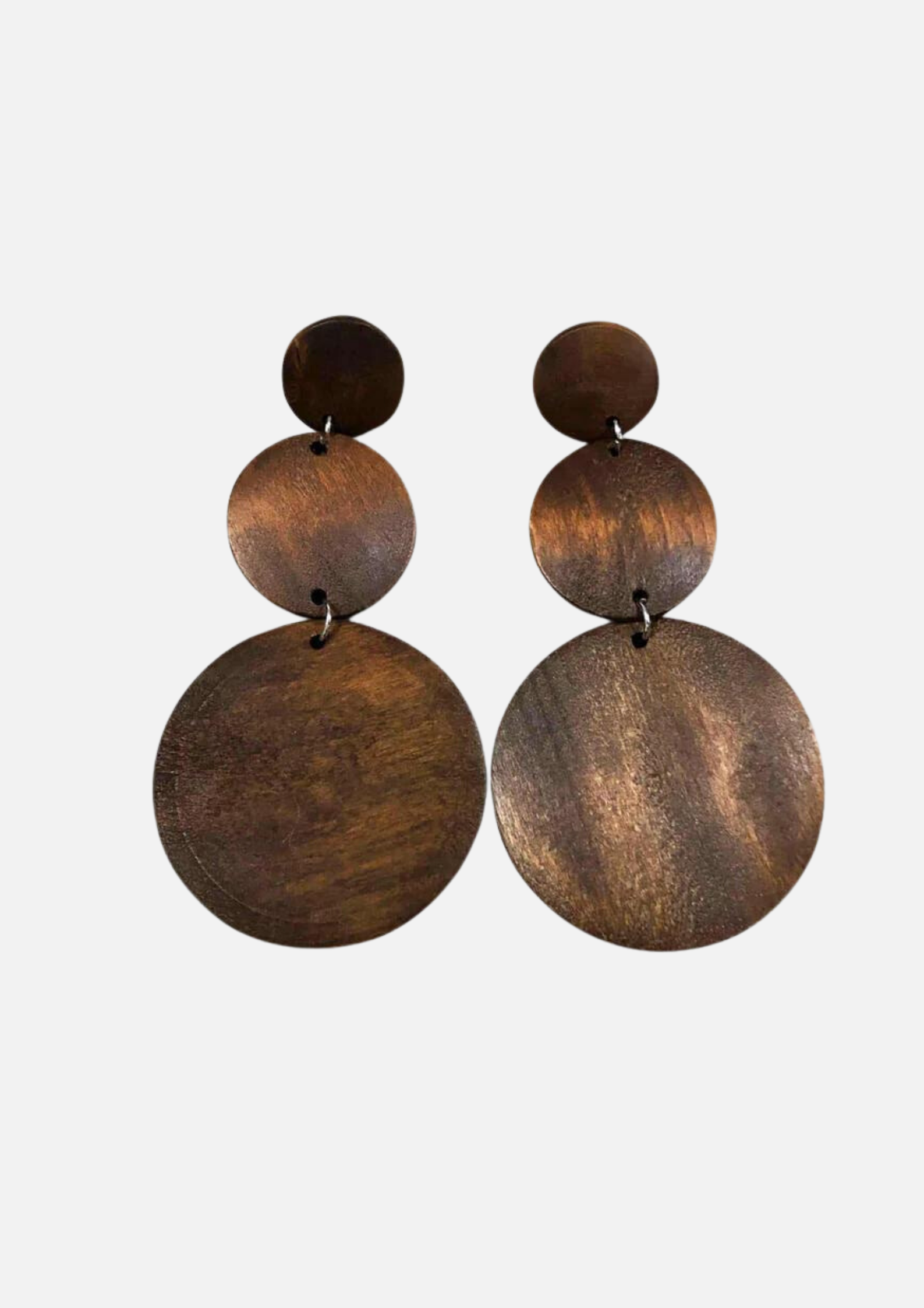 Boucles d’oreille en bois “Himbane”