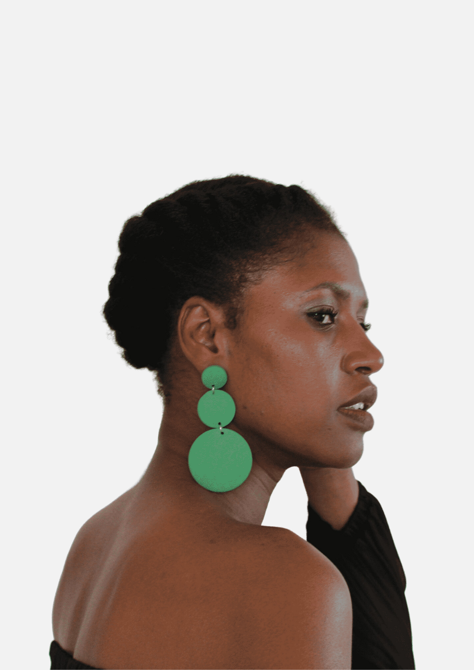 Boucles d’oreille en bois “Himbane”