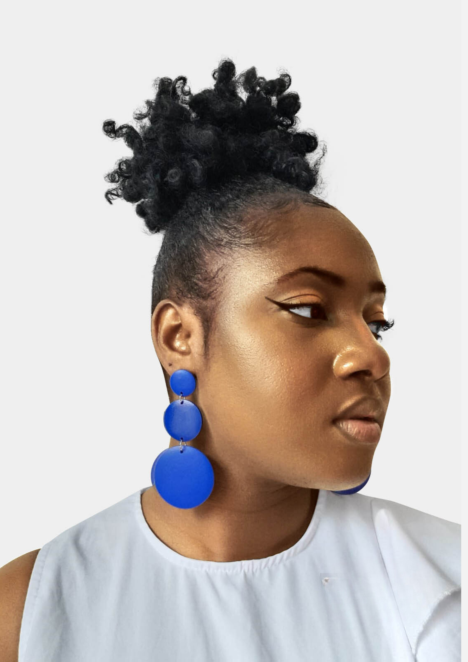 Boucles d’oreille en bois “Himbane”