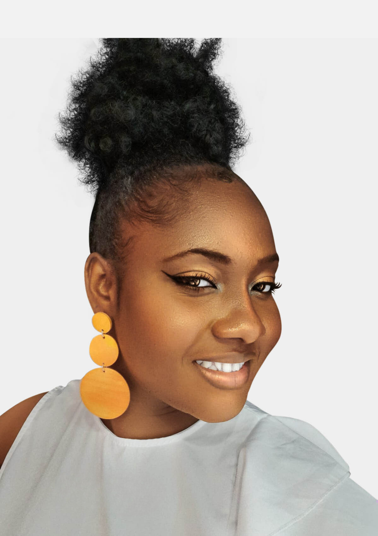 Boucles d’oreille en bois “Himbane”